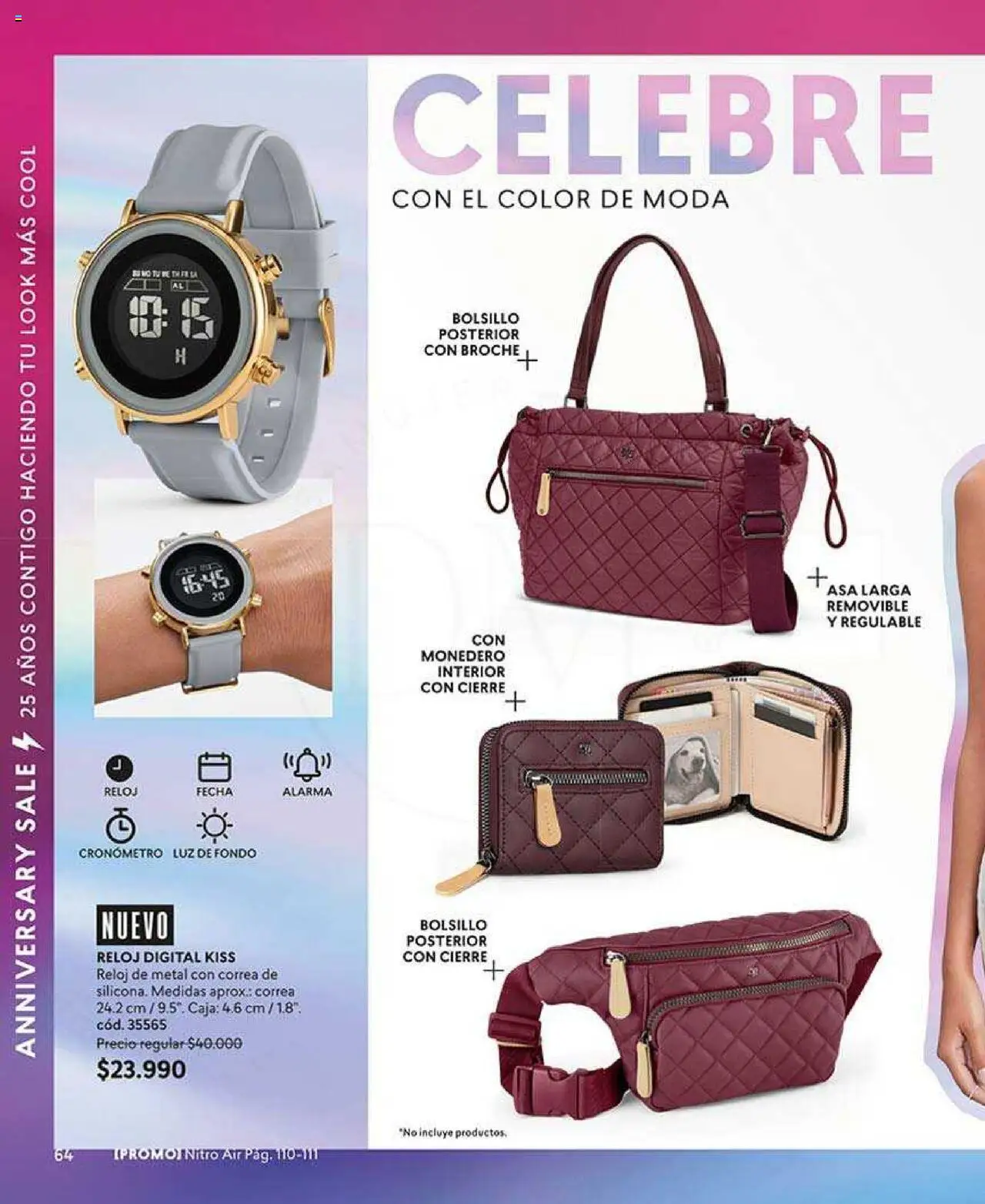 Catálogo CyZone Campaña 10 │ válido desde el 02.06.2025 | Página: 64 | Productos: Monedero, Alarma, Caja, Reloj
