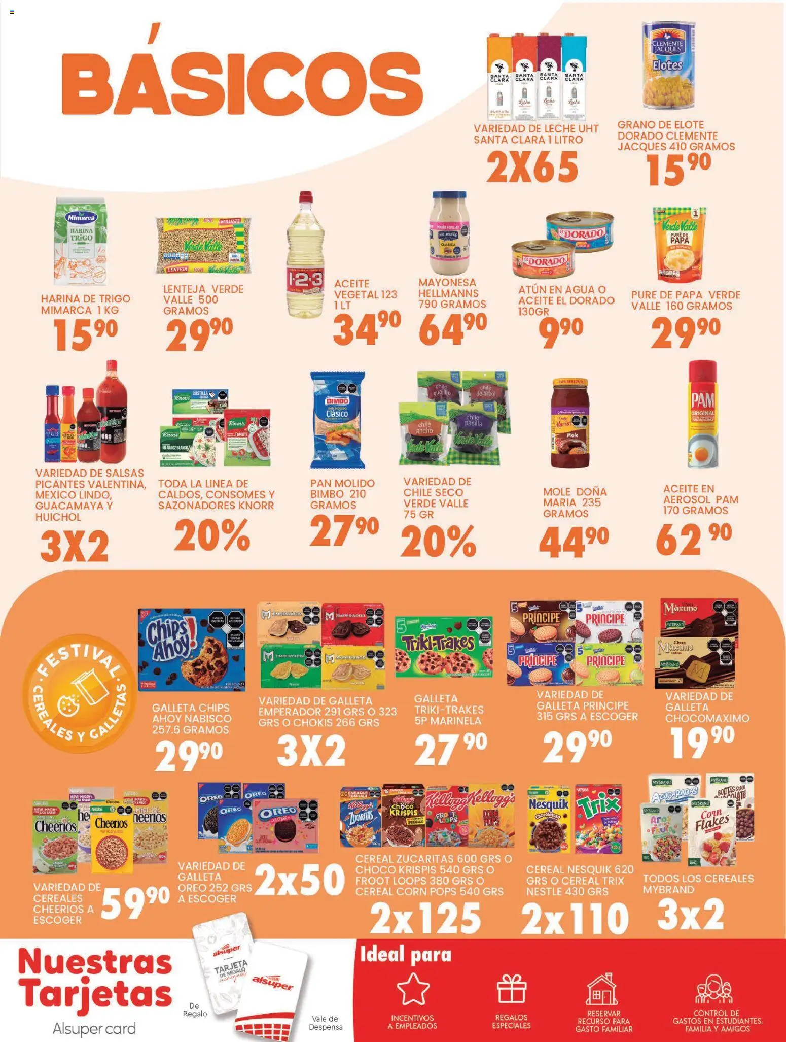 Nuevas ofertas de Alsuper válidas en toda la República Mexicana desde el 24.02.2026. ¡Encuentra las mejores ofertas en Alsuper folleto! | Página: 6 | Productos: Papa, Frasco, Agua, Pan