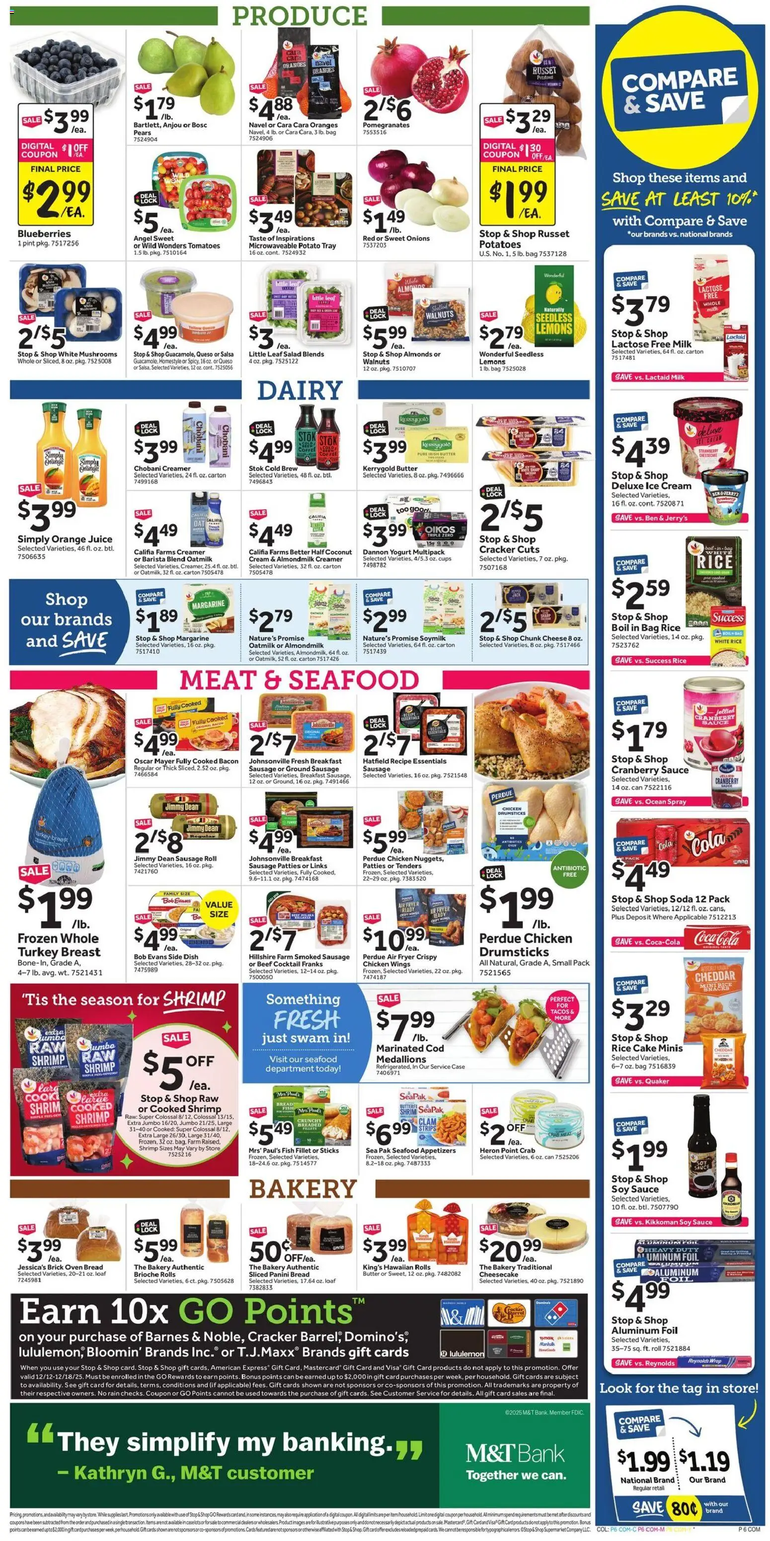 Stop & Shop Weekly Circular - NY - valid from 12.12.2025 | Page: 11 | Products: Fryer, Oranges, Sauce, Bag