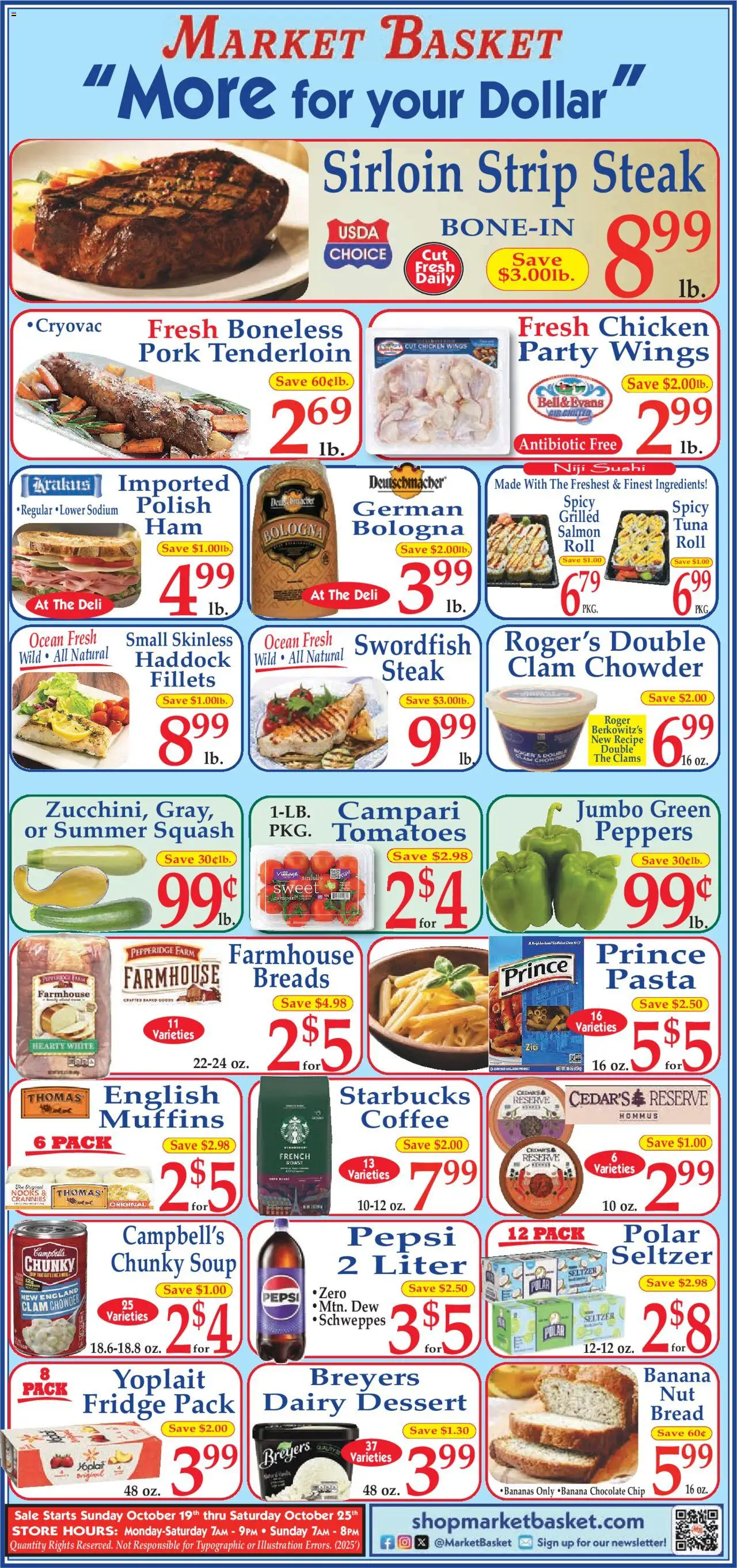 Market Basket Ad - valid from 19.10.2025 | Page: 1