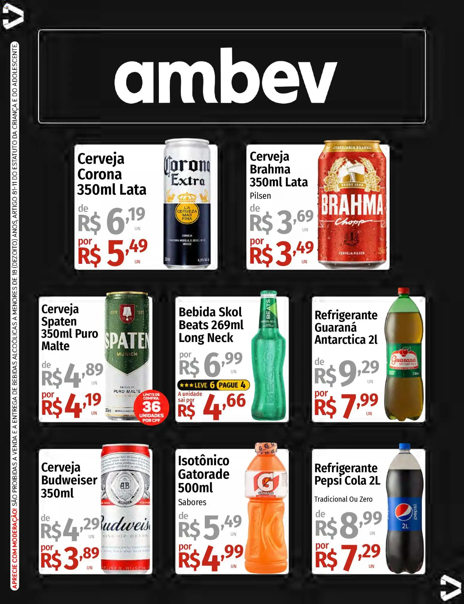 Supermercado Dalben Folheto - válido de 14.01.2026 | Página: 2 | Produtos: Gatorade, Cola, Cerveja, Bebida