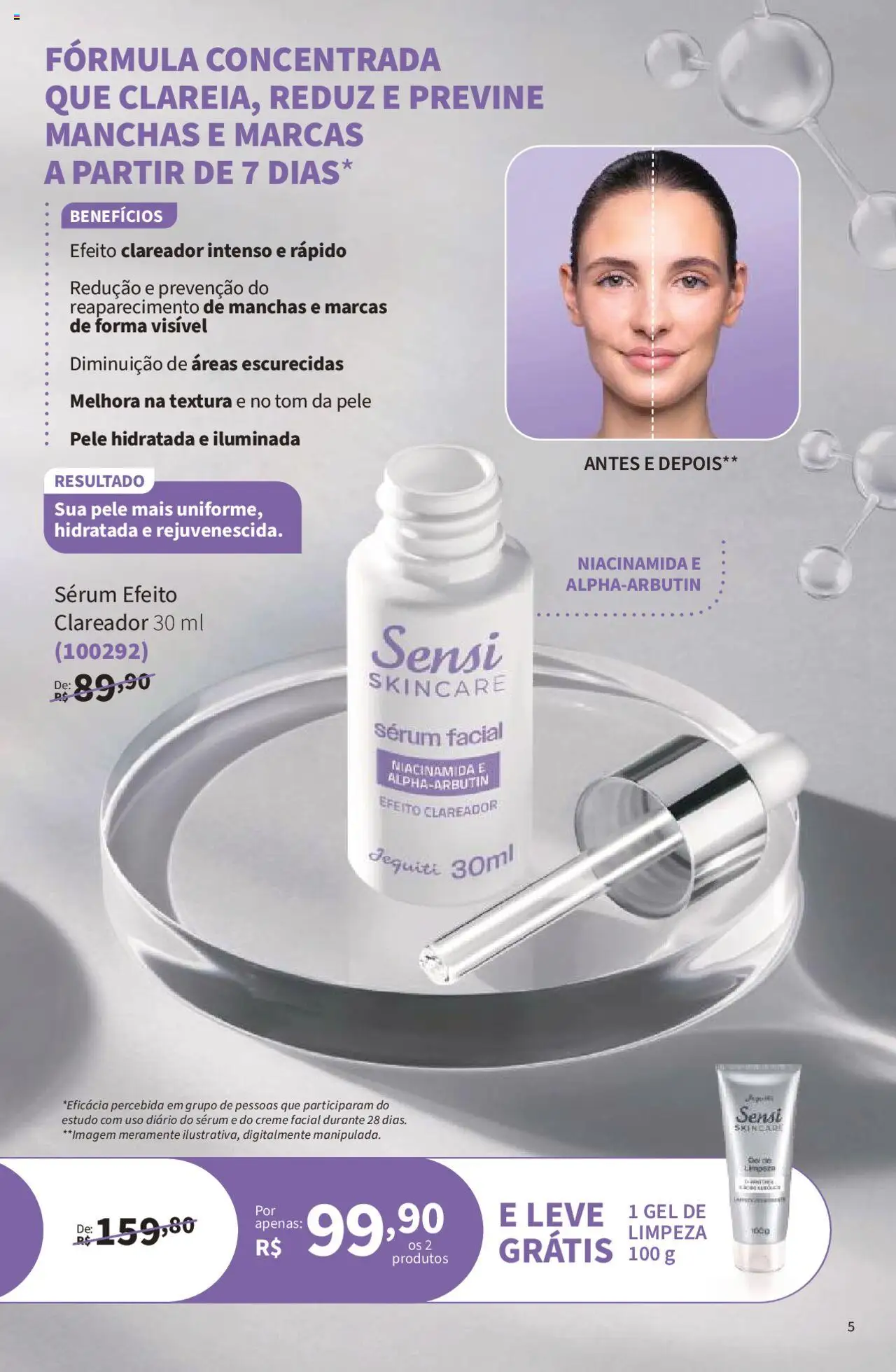 Jequiti Folheto - válido de 19.09.2025 | Página: 5 | Produtos: Sérum, Creme