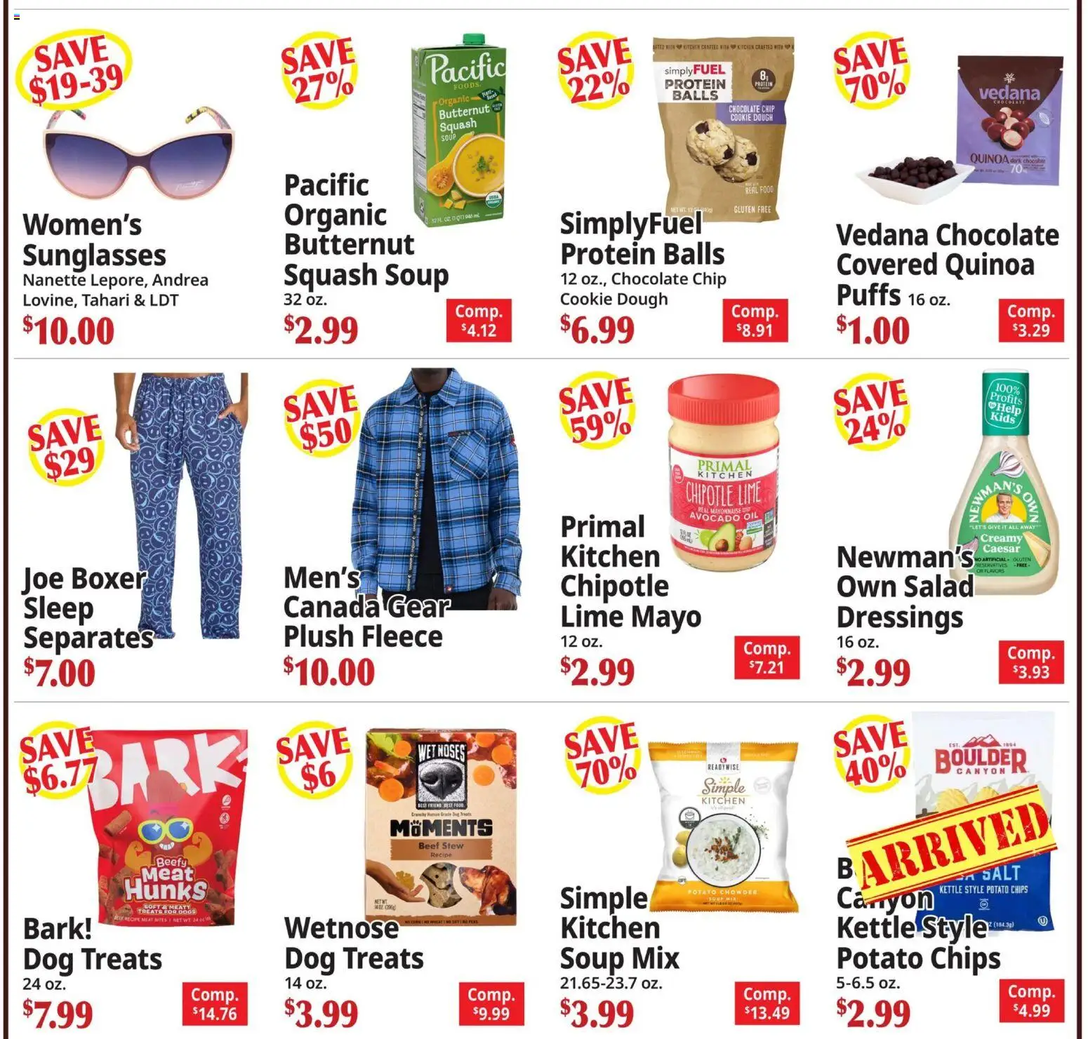 Ocean State Job Lot Ad - valid from 26.03.2026 | Page: 6 | Products: Squash, Beef, Chips, Kettle