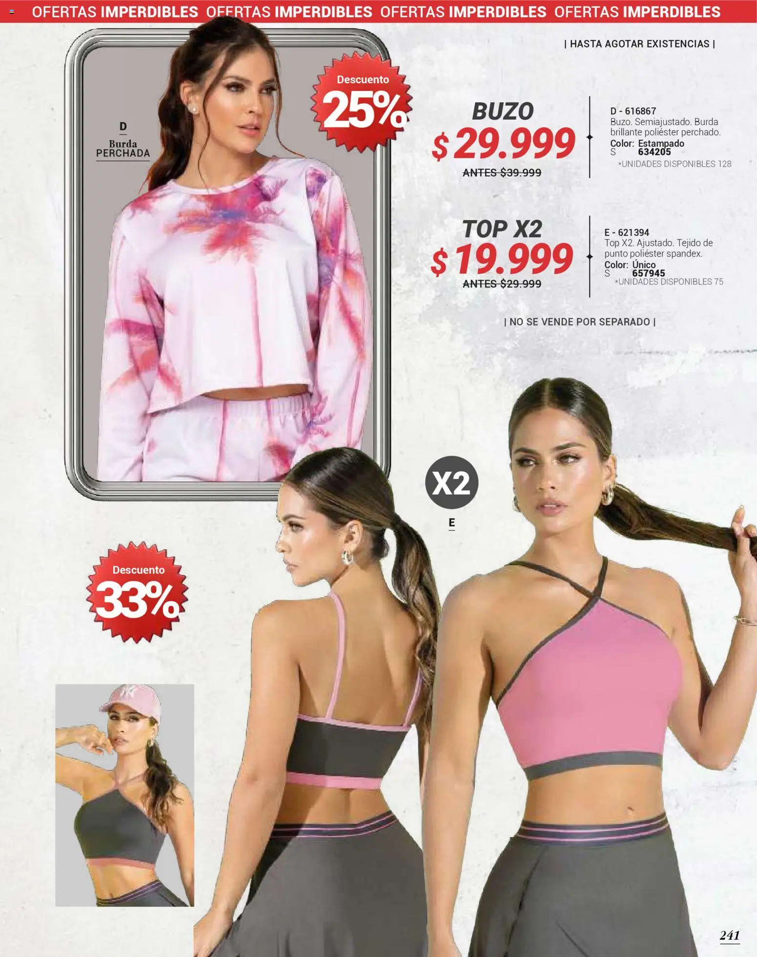 Carmel revista - valida desde el 01.03.2026 | Página: 241 | Productos: Buzo, Top