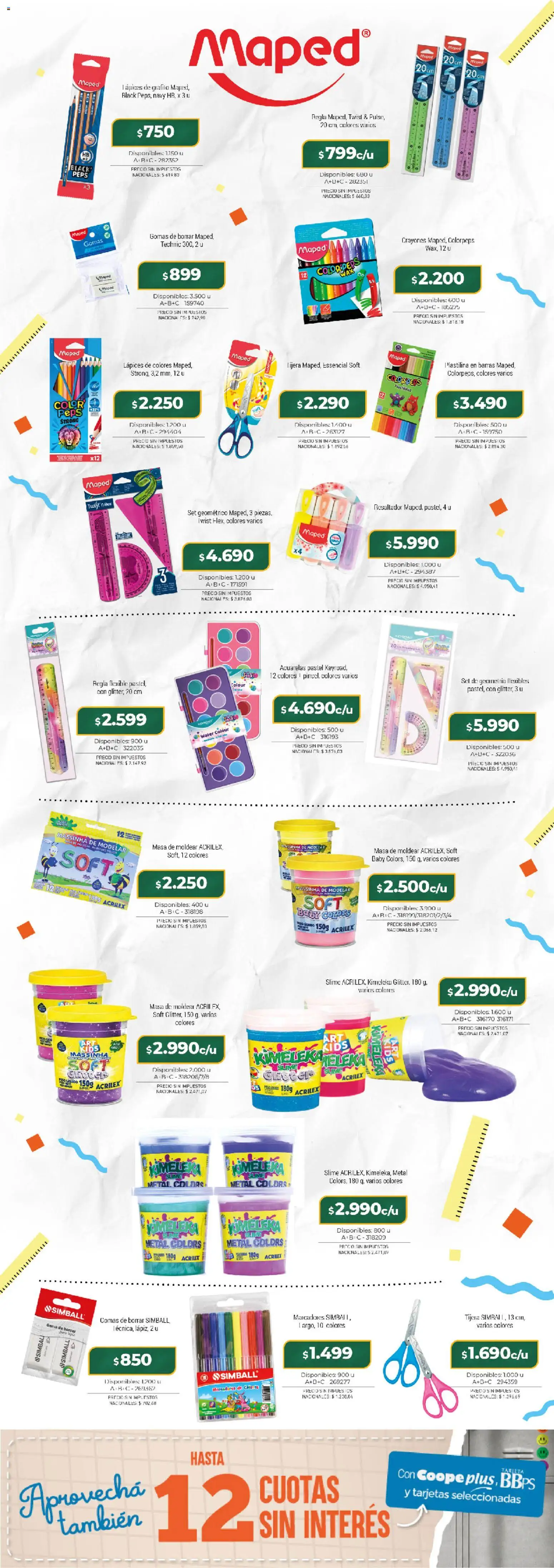 Cooperativa Obrera - La Canasta de La Coope │ válido desde el 09.02.2026 | Página: 4 | Productos: Flexible, Tijera