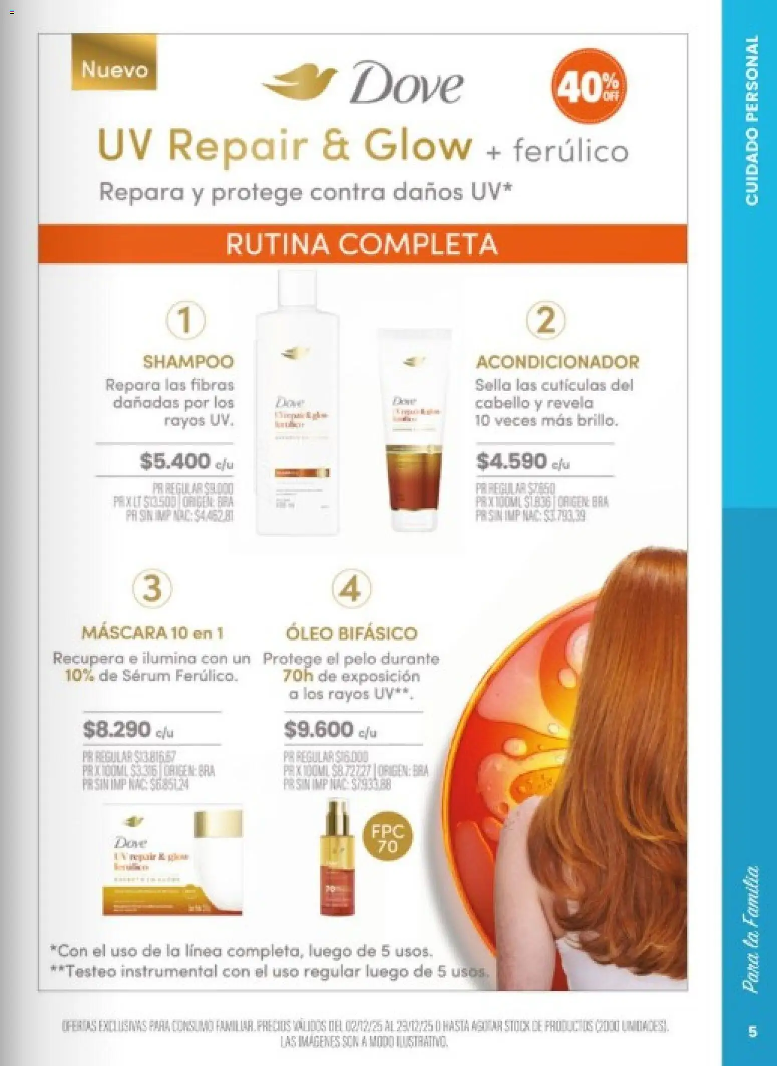 Pigmento catálogo │ válido desde el 02.12.2025 | Página: 5 | Productos: Serum, Máscara, Shampoo, Acondicionador