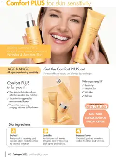Preview of Nutrimetics Catalogue 2025 - valid from 01.01.2025 | Page: 40 | Products: Lotion, Sensitive skin, Vitamin