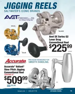 Preview of Cabela's weekly ads valid from 15.12.2025 | Page: 79 | Products: Fishing Reel