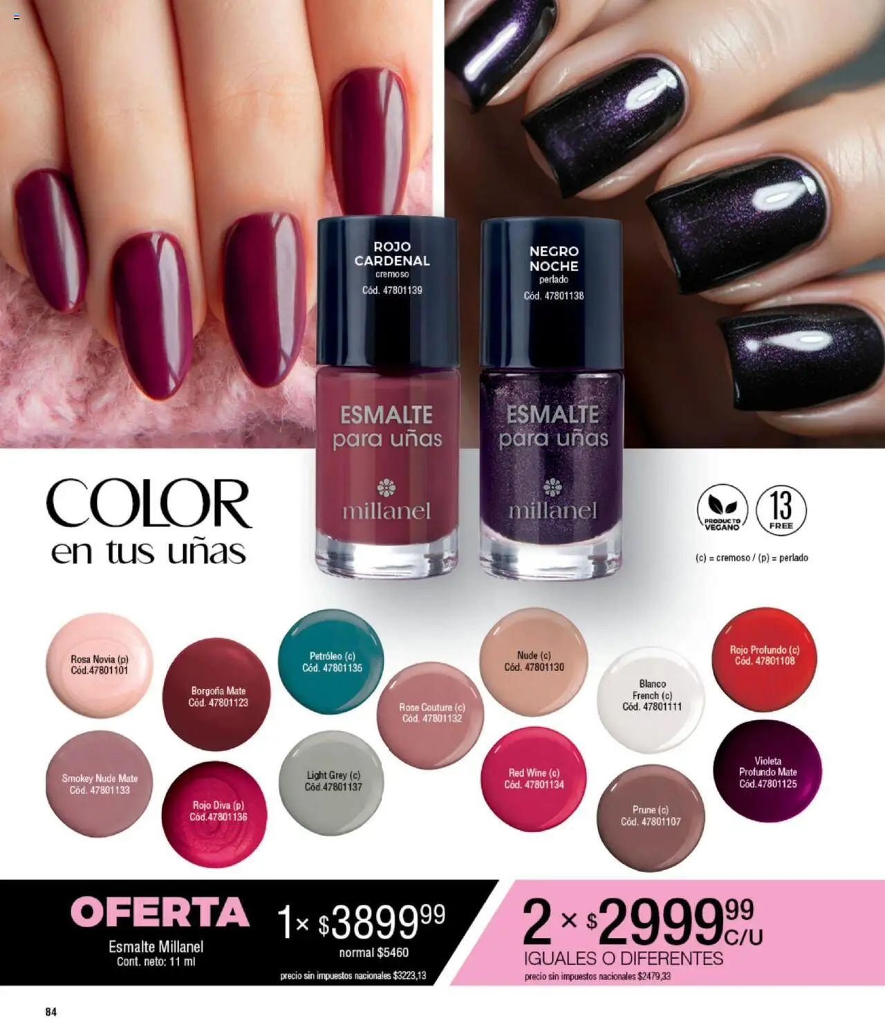 Millanel catálogo │ válido desde el 15.09.2025 | Página: 84 | Productos: Mate, Petróleo