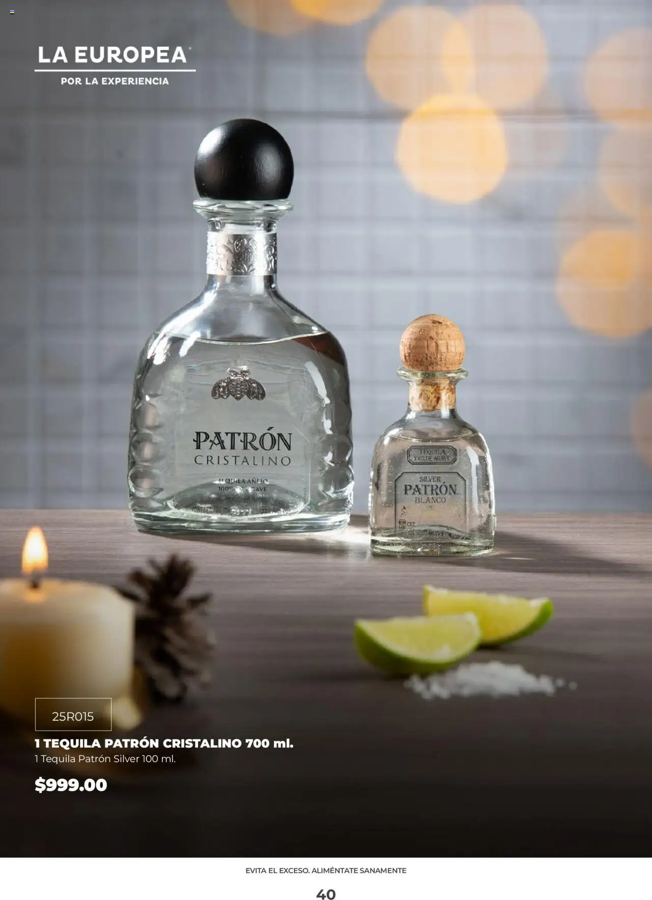 Nuevas ofertas de La Europea válidas en toda la República Mexicana desde el 22.09.2025. ¡Encuentra las mejores ofertas en La Europea catálogo! | Página: 40 | Productos: Tequila