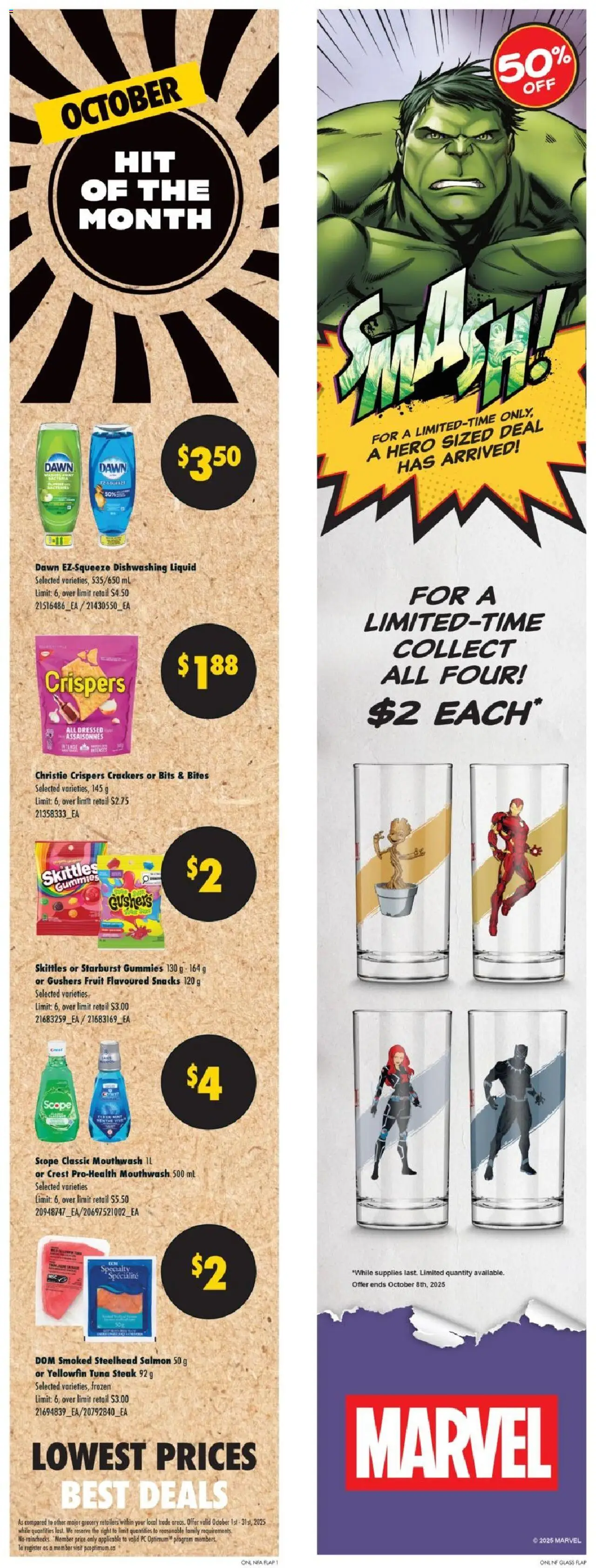 No Frills flyer valid from 02.10.2025 | Page: 5 | Products: PC, Mouthwash