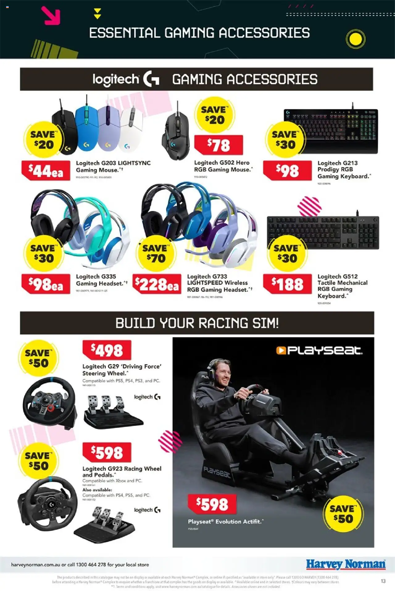 Harvey Norman catalogue - valid from 08.08.2025 | Page: 13 | Products: Accessories, Pc, Headset, Xbox