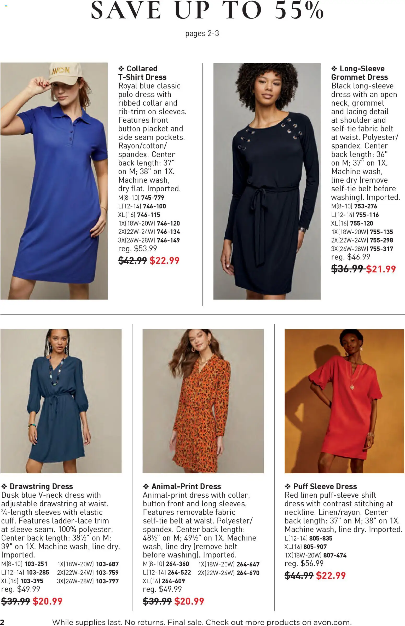 Avon Good Buys Flyer - valid from 31.12.2025 | Page: 2 | Products: Trim, Belt, Dress