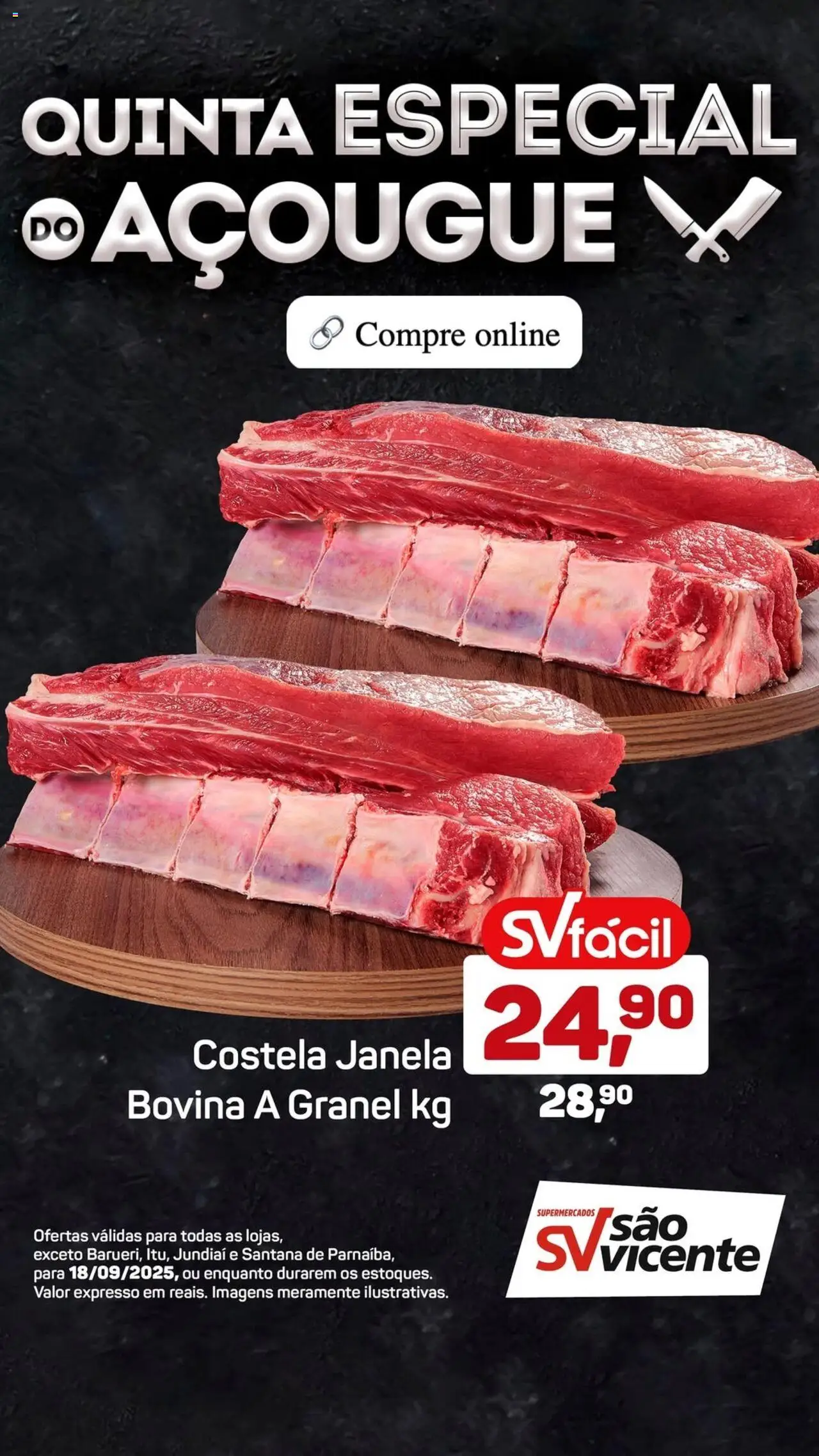 Supermercados São Vicente Folheto - válido de 18.09.2025 | Página: 4 | Produtos: Janela