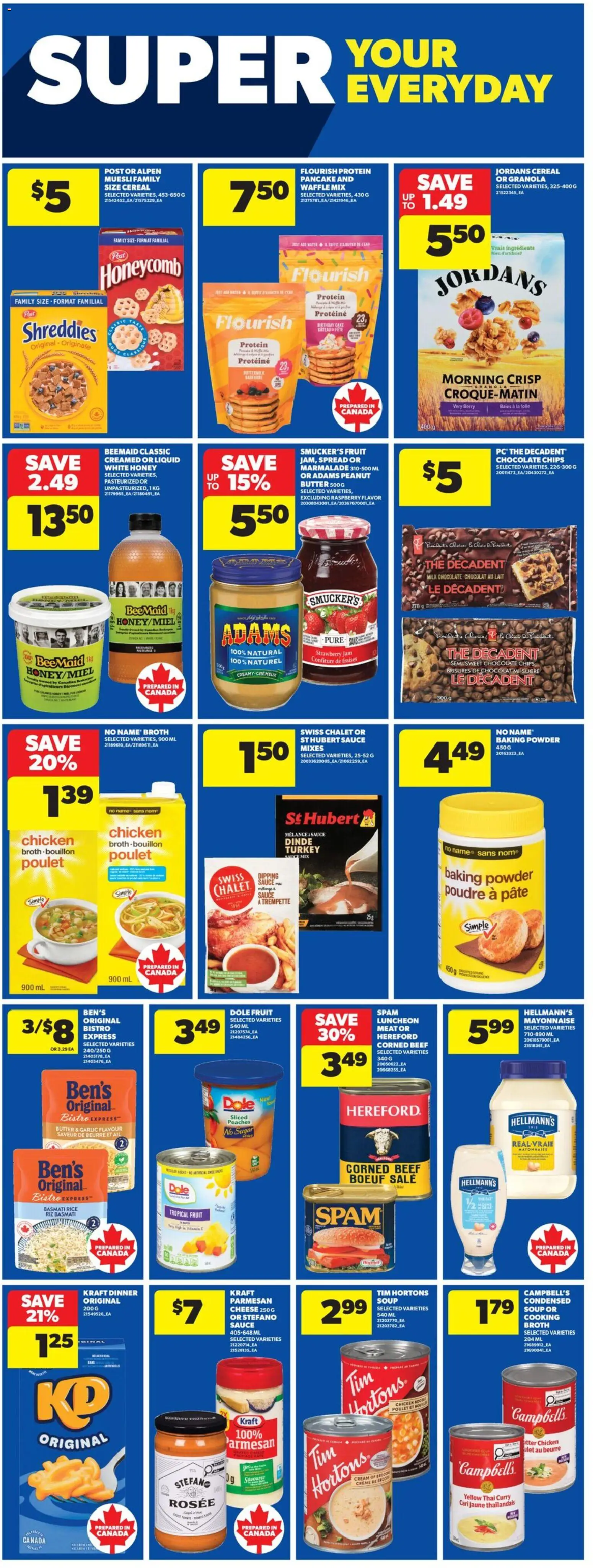 Real Canadian Superstore flyer valid from 05.02.2026 | Page: 26 | Products: Cream, Powder, Chocolate, Chicken
