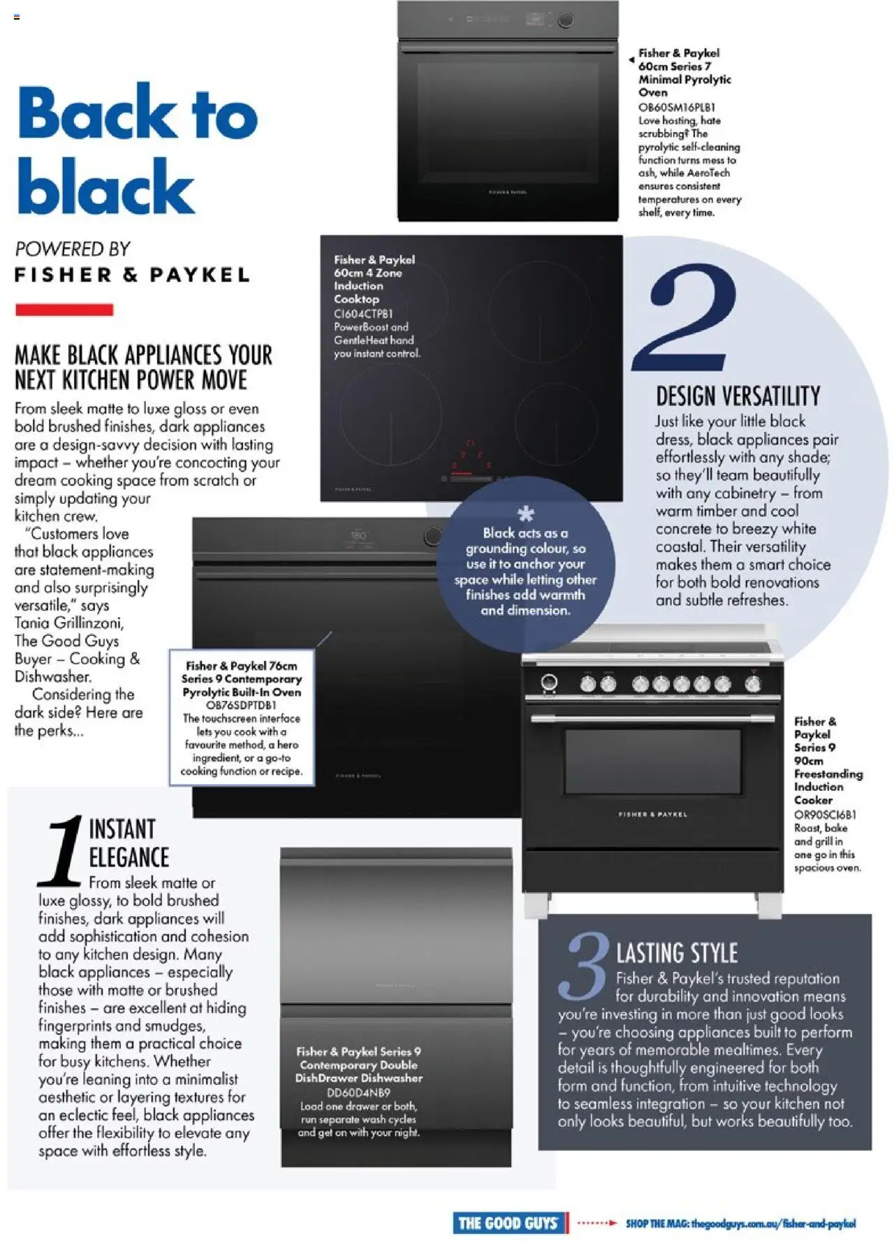 The Good Guys catalogue - valid from 03.09.2025 | Page: 14 | Products: Drawer, Oven, Cooktop, Dishwasher