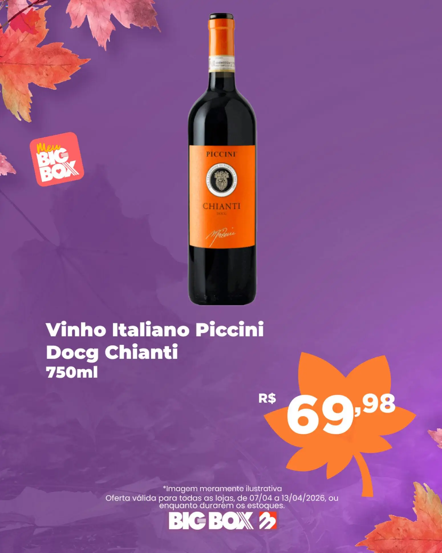 Big Box Folheto - válido de 07.04.2026 | Página: 8 | Produtos: Vinho