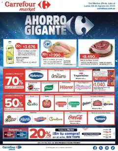 Vista previa Carrefour Market catálogo válido desde el 29.07.2025