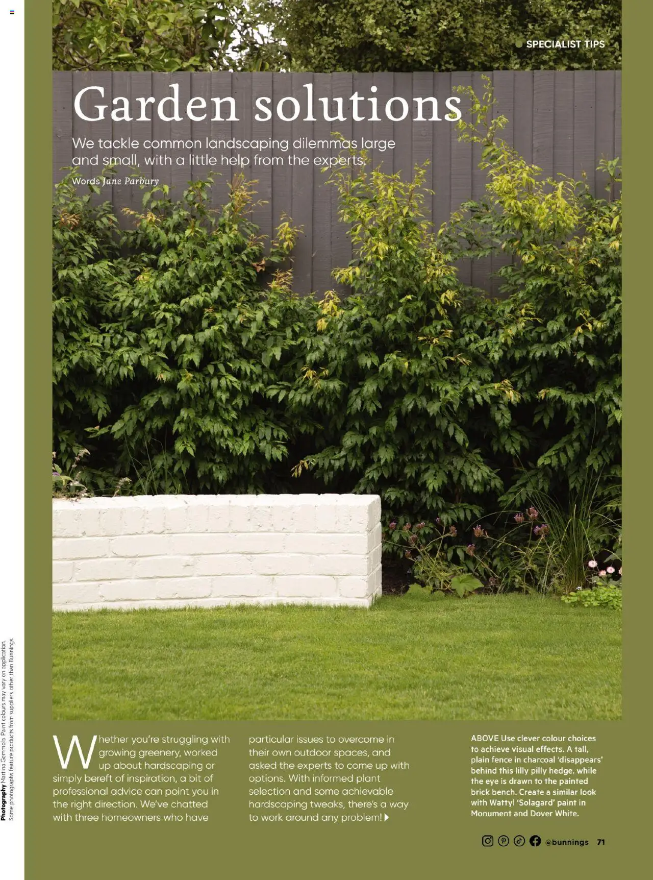 Bunnings Warehouse catalogue - valid from 01.10.2025 | Page: 71 | Products: Fence, Plant