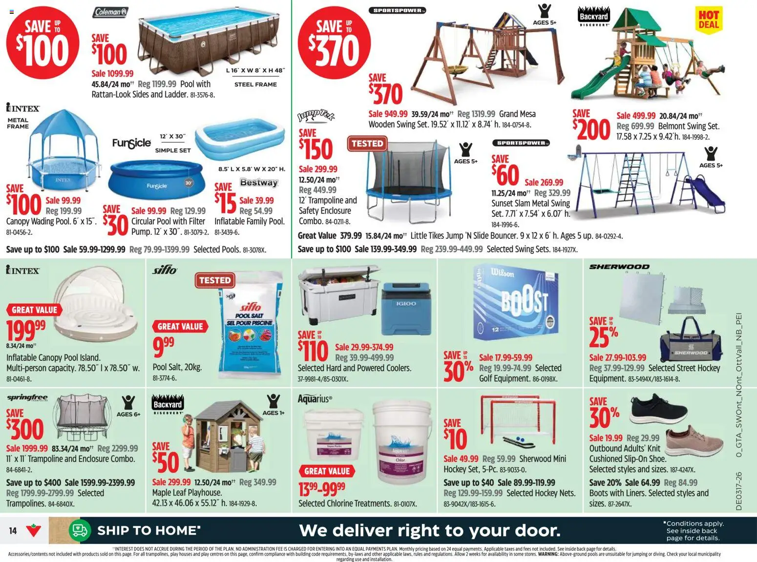 Canadian Tire flyer valid from 23.04.2026 | Page: 14 | Products: Boots