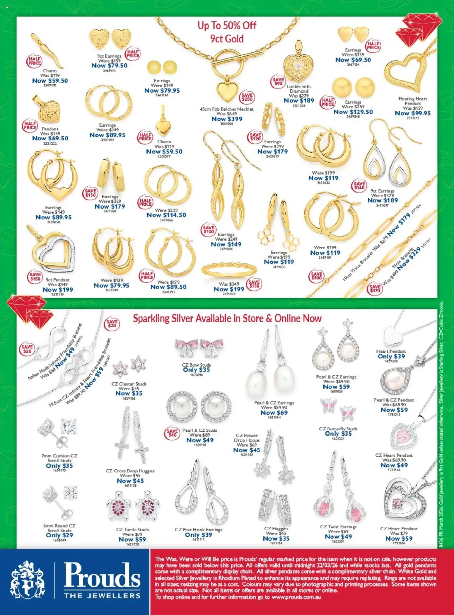 Prouds The Jewellers catalogue - valid from 16.02.2026 | Page: 10 | Products: Bracelet, Jewellery, Pendant, Pear
