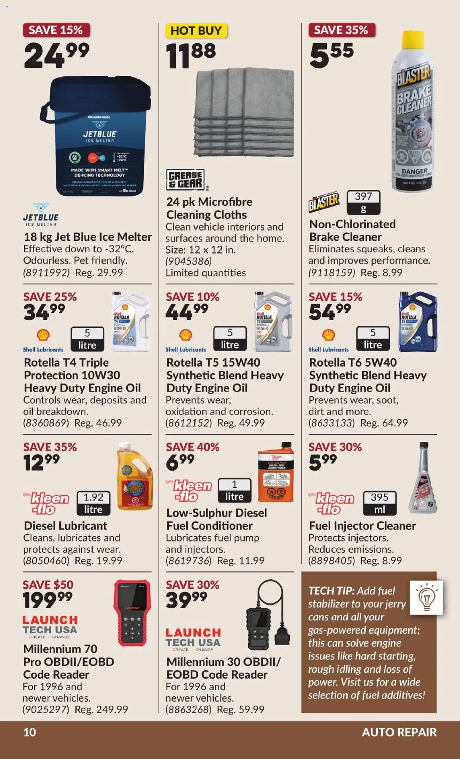 Princess Auto flyer valid from 27.01.2026 | Page: 18 | Products: Conditioner, Oil