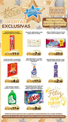 Estrela Azul - Ofertas Clube Perfumaria - Pré-Visualização do folheto da loja Estrela Azul, válido de 26.12.2025