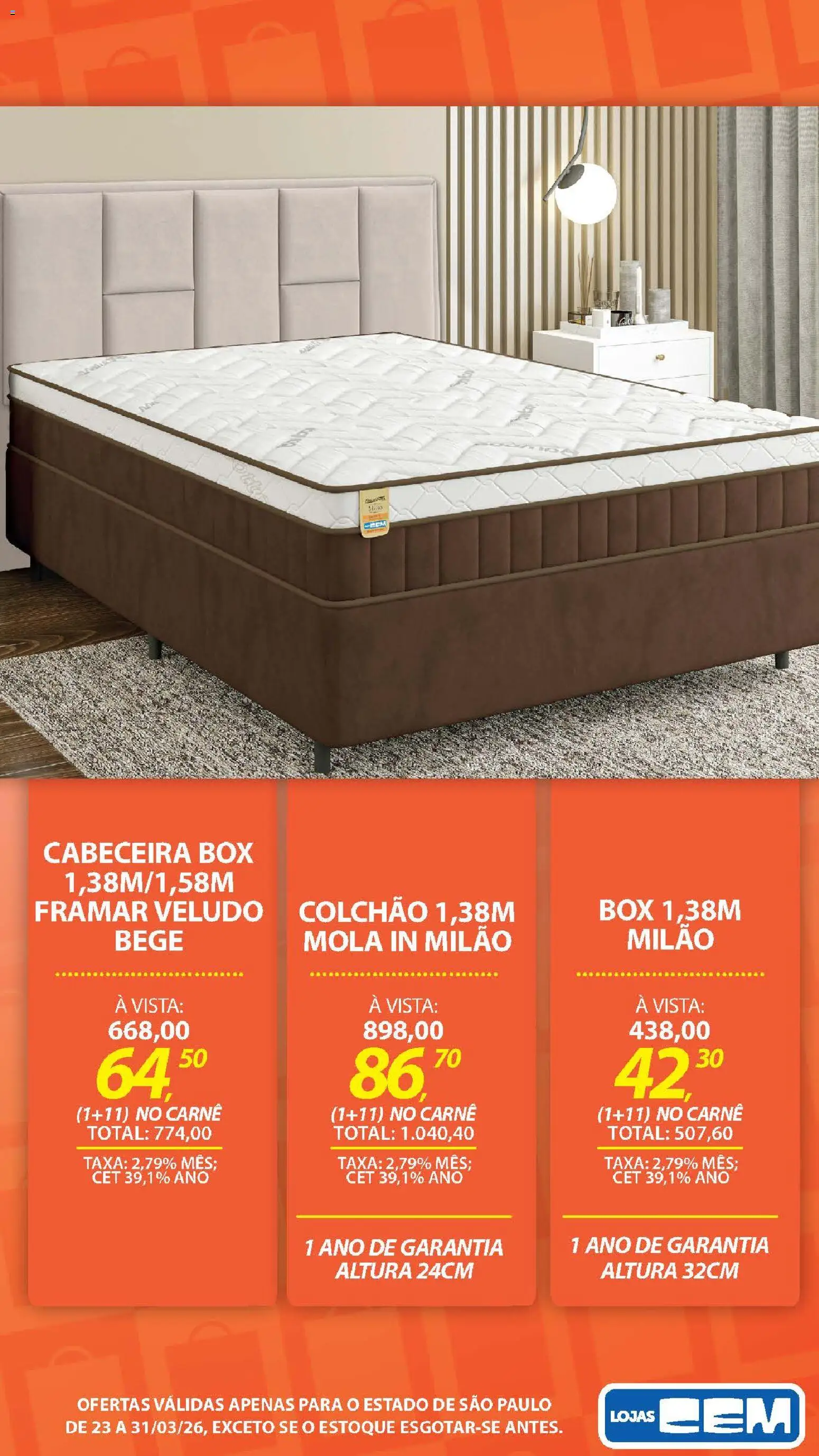 Lojas Cem Folheto - válido de 23.03.2026 | Página: 101