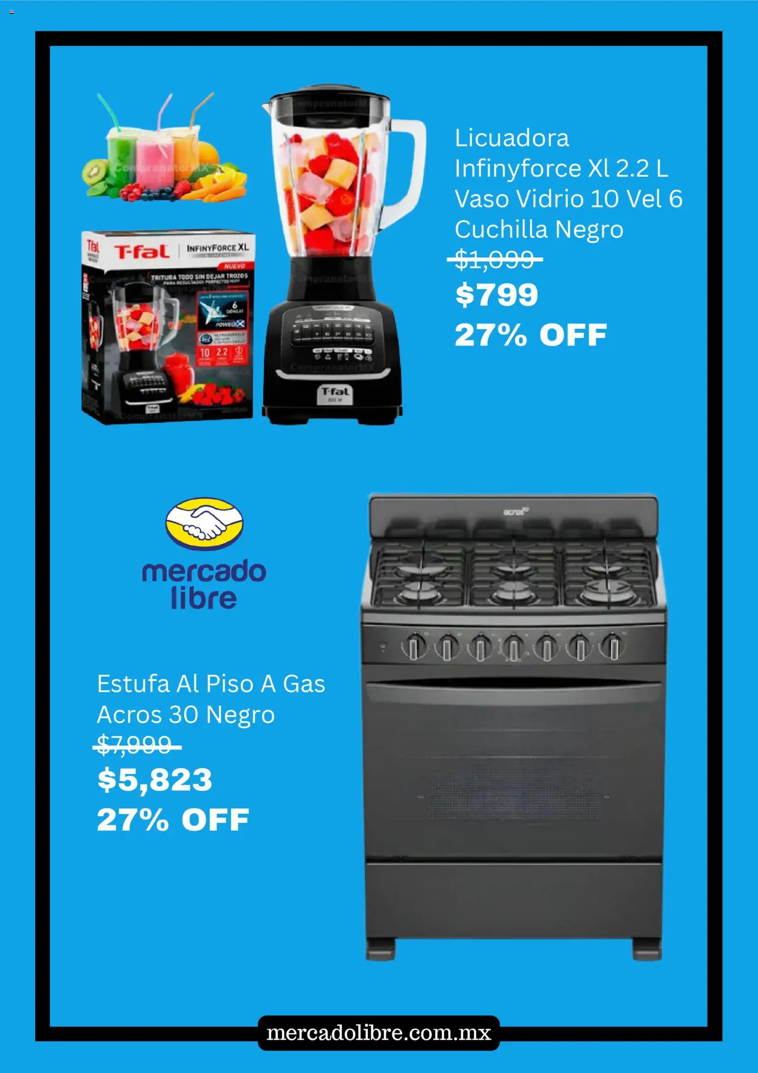 Nuevas ofertas de Mercado Libre válidas en toda la República Mexicana desde el 18.04.2026. ¡Encuentra las mejores ofertas en Mercado Libre catálogo! | Página: 2 | Productos: Licuadora