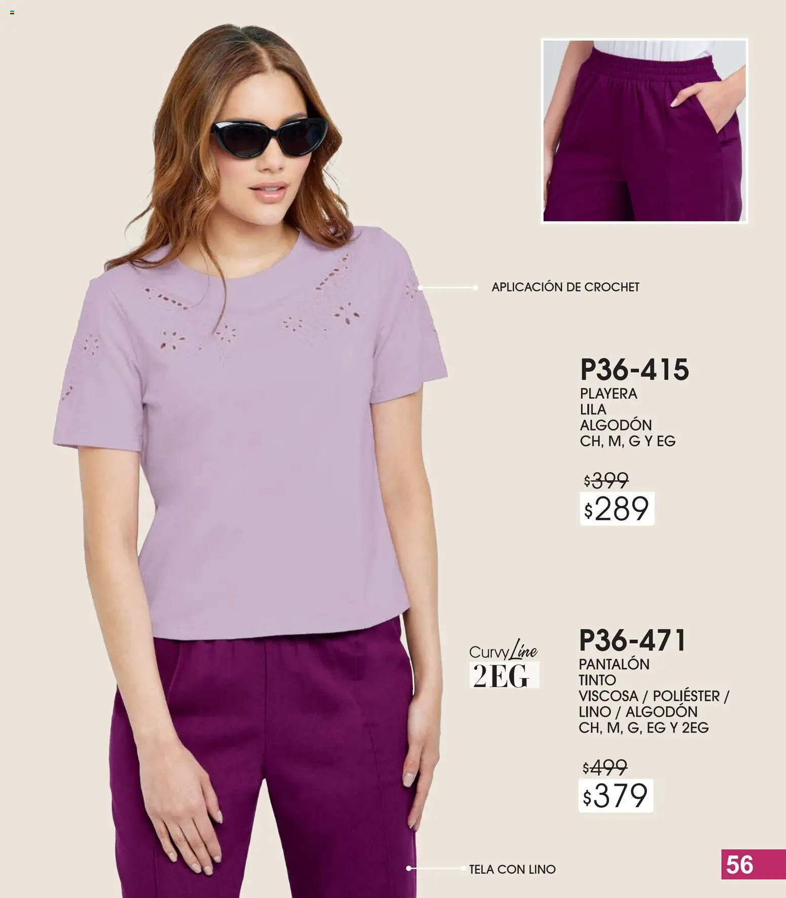 Nuevas ofertas de Cklass válidas en toda la República Mexicana desde el 13.02.2026. ¡Encuentra las mejores ofertas en Cklass catálogo Especial Fashionline! | Página: 57 | Productos: Algodón, Playera