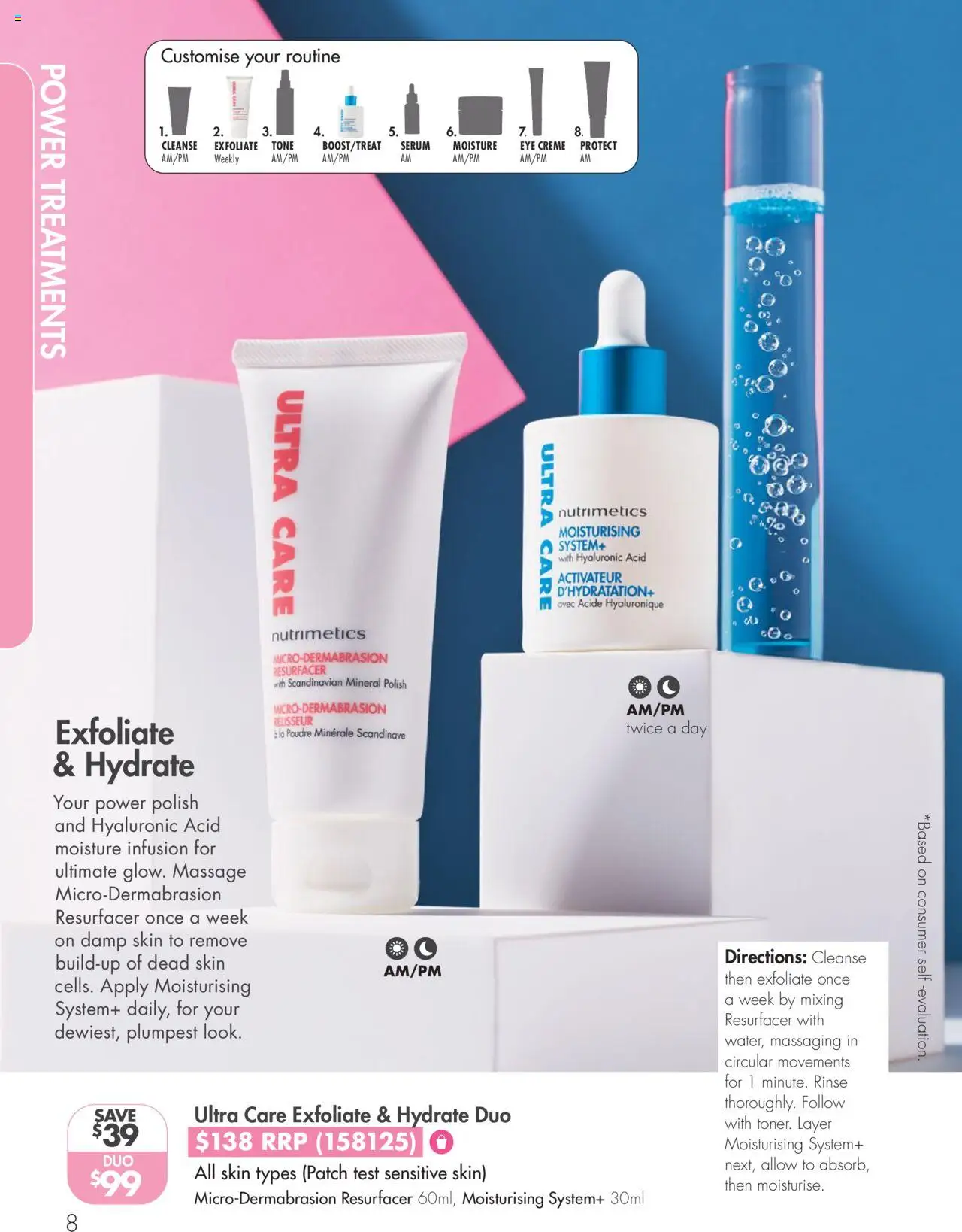 Nutrimetics catalogue - valid from 01.07.2025 | Page: 8 | Products: Polish, Sensitive skin