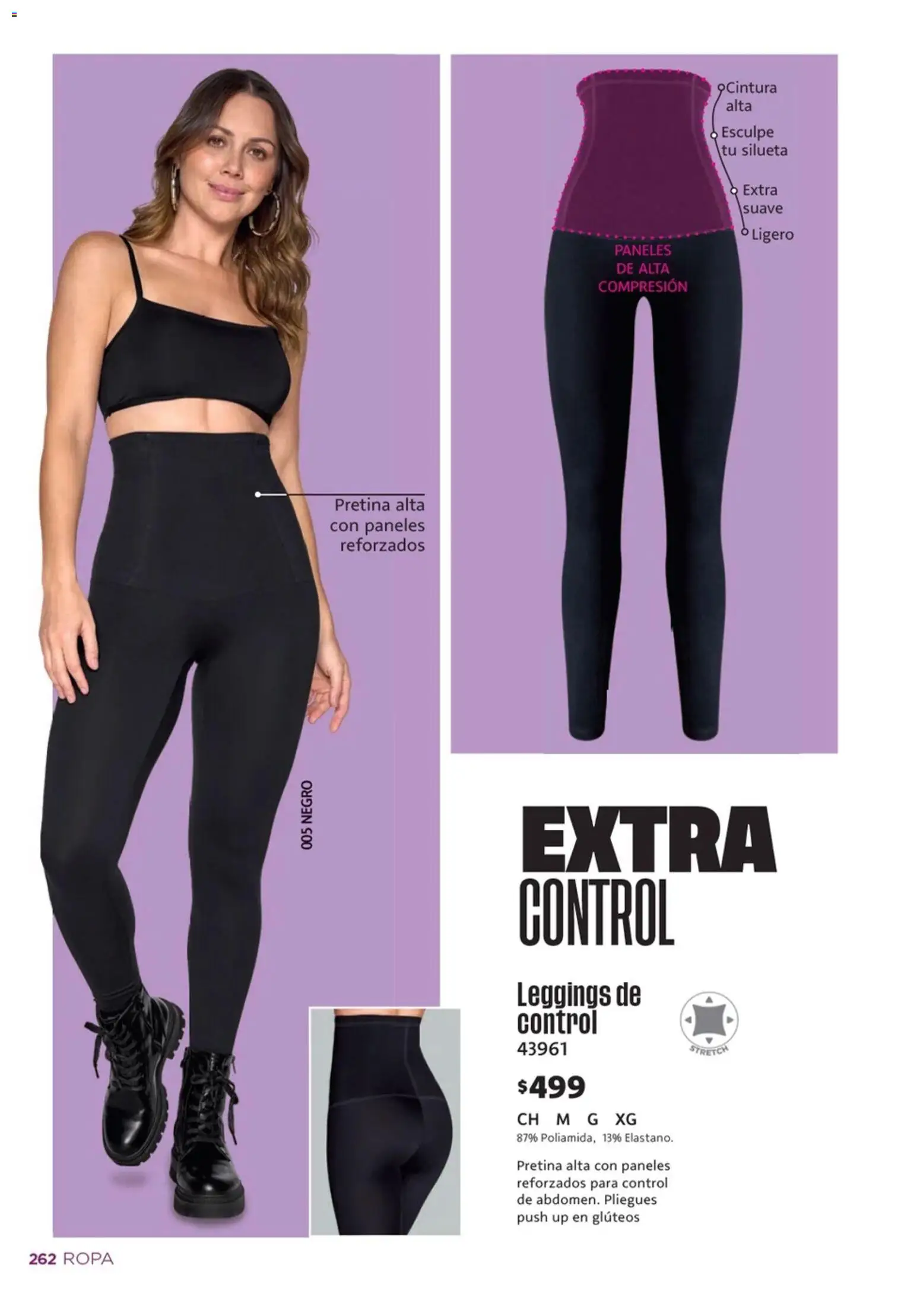 Nuevas ofertas de Ilusión válidas en toda la República Mexicana desde el 01.04.2026. ¡Encuentra las mejores ofertas en Ilusión catálogo Primavera! | Página: 266 | Productos: Leggings, Ropa