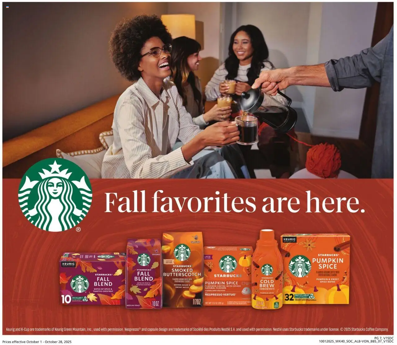 Vons Big Book of Savings - valid from 01.10.2025 | Page: 7 | Products: Coffee, Sugar, Pumpkin