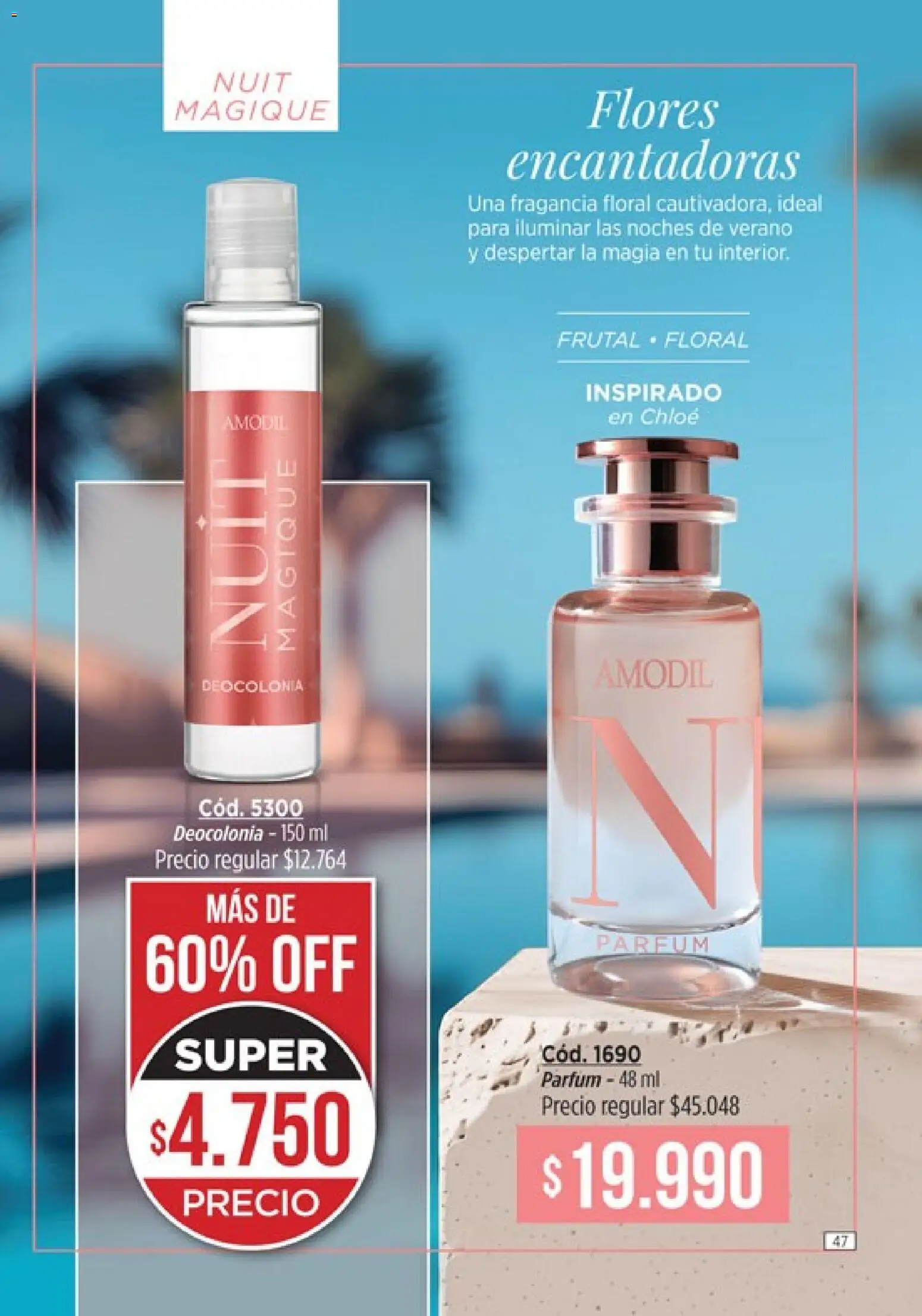 Catálogo Amodil Campaña 1/2026 │ válido desde el 01.01.2026 | Página: 47 | Productos: Fragancia