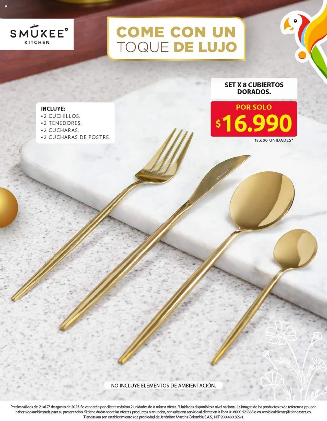 Ara revista - valida desde el 21.08.2025 | Página: 4 | Productos: Sobre