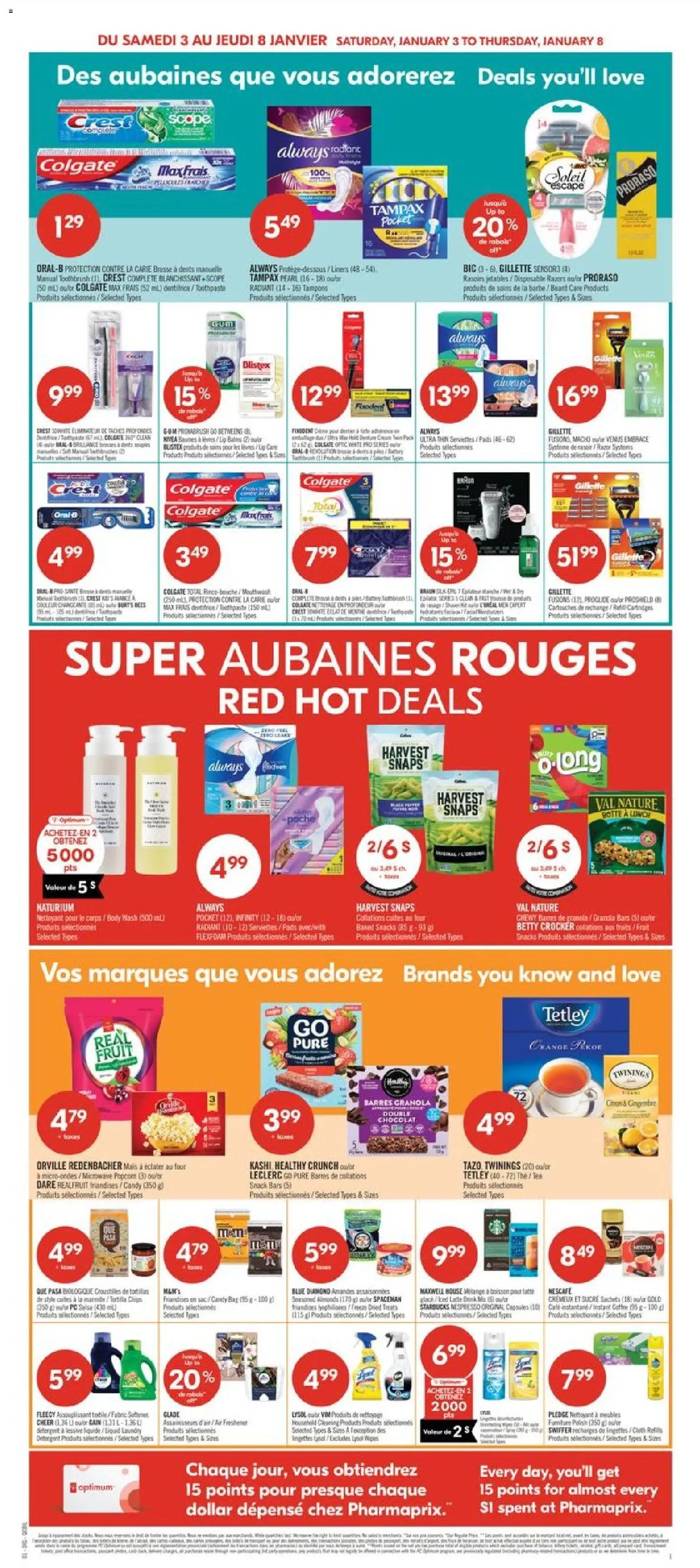 Pharmaprix flyer valid from 03.01.2026 | Page: 7 | Products: PC, Electric toothbrush, Toothpaste, Battery