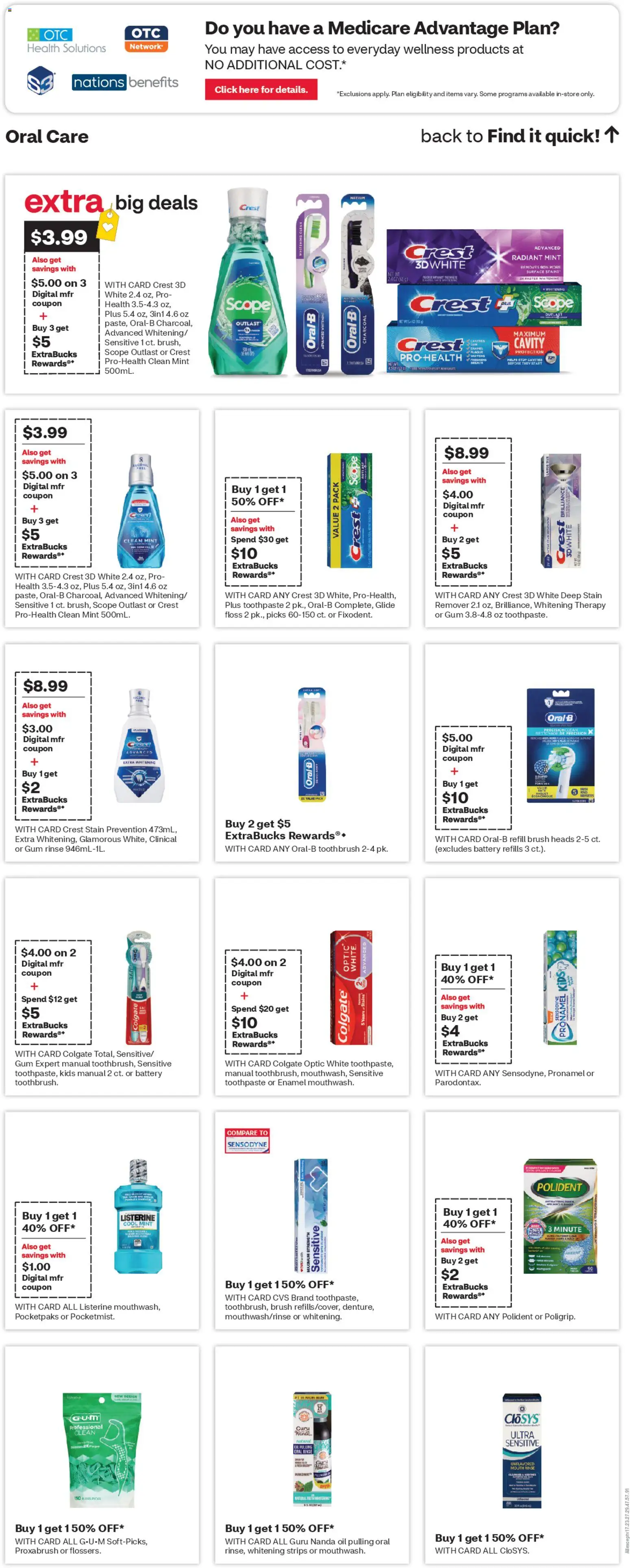 CVS Pharmacy Weekly Ad - WV - valid from 28.12.2025 | Page: 13 | Products: Battery, Brush, Oil, Toothbrush