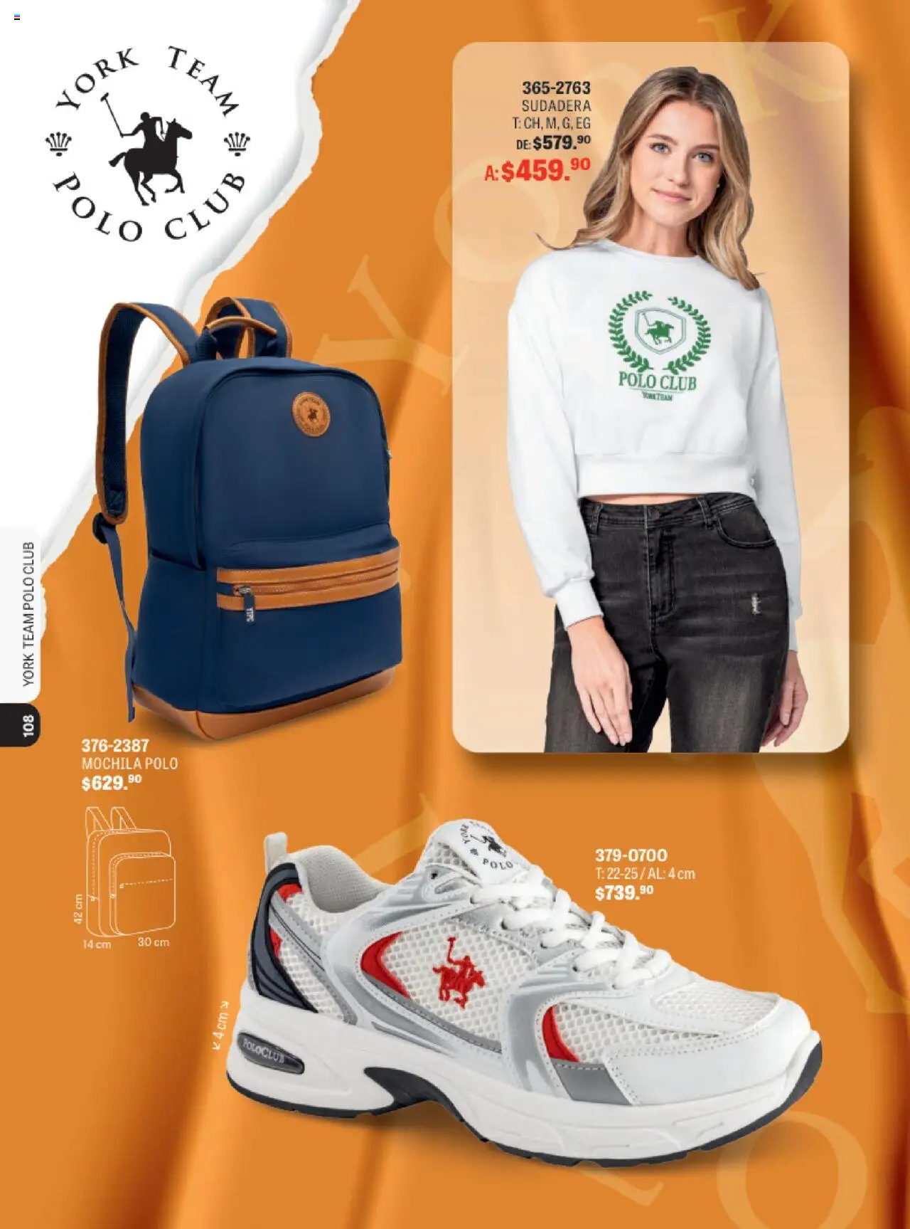 Nuevas ofertas de Andrea válidas en toda la República Mexicana desde el 13.08.2025. ¡Encuentra las mejores ofertas en Andrea - Catálogo Andrea Sport! | Página: 105 | Productos: Mochila, Sudadera