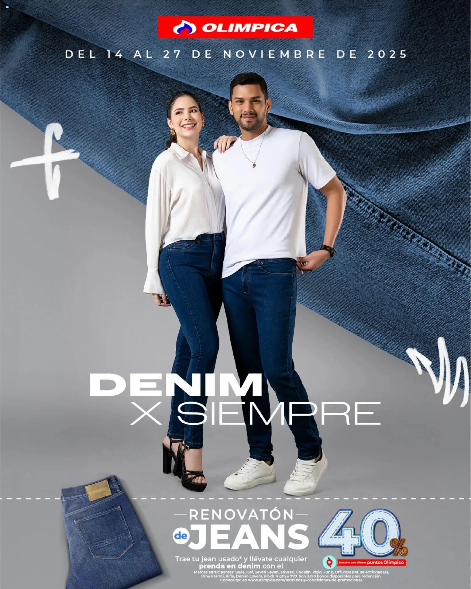 Olímpica revista - valida desde el 14.11.2025 | Página: 1 | Productos: Jean
