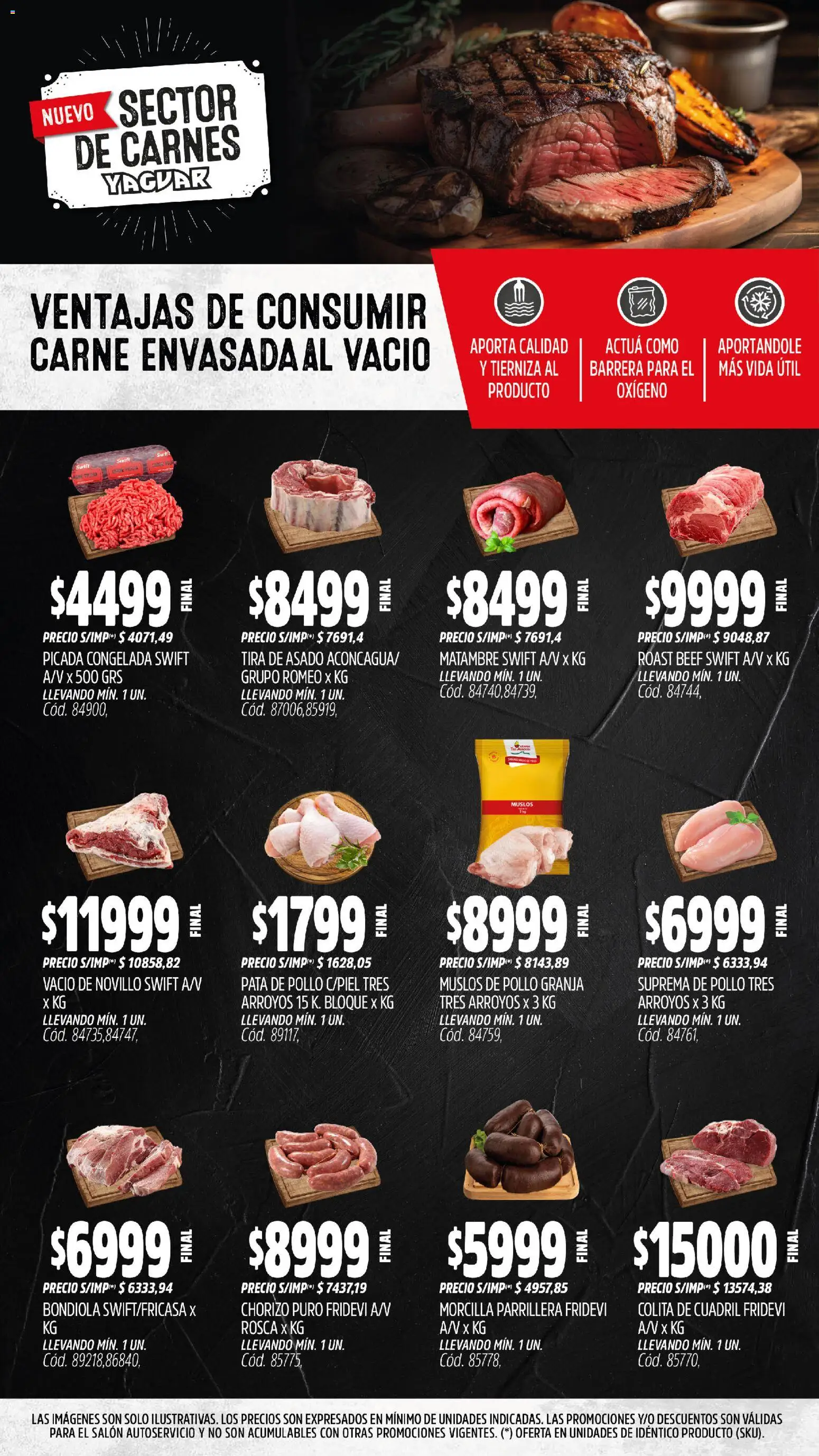 Yaguar - Neuquén │ válido desde el 03.11.2025 | Página: 5 | Productos: Pollo, Chorizo, Morcilla