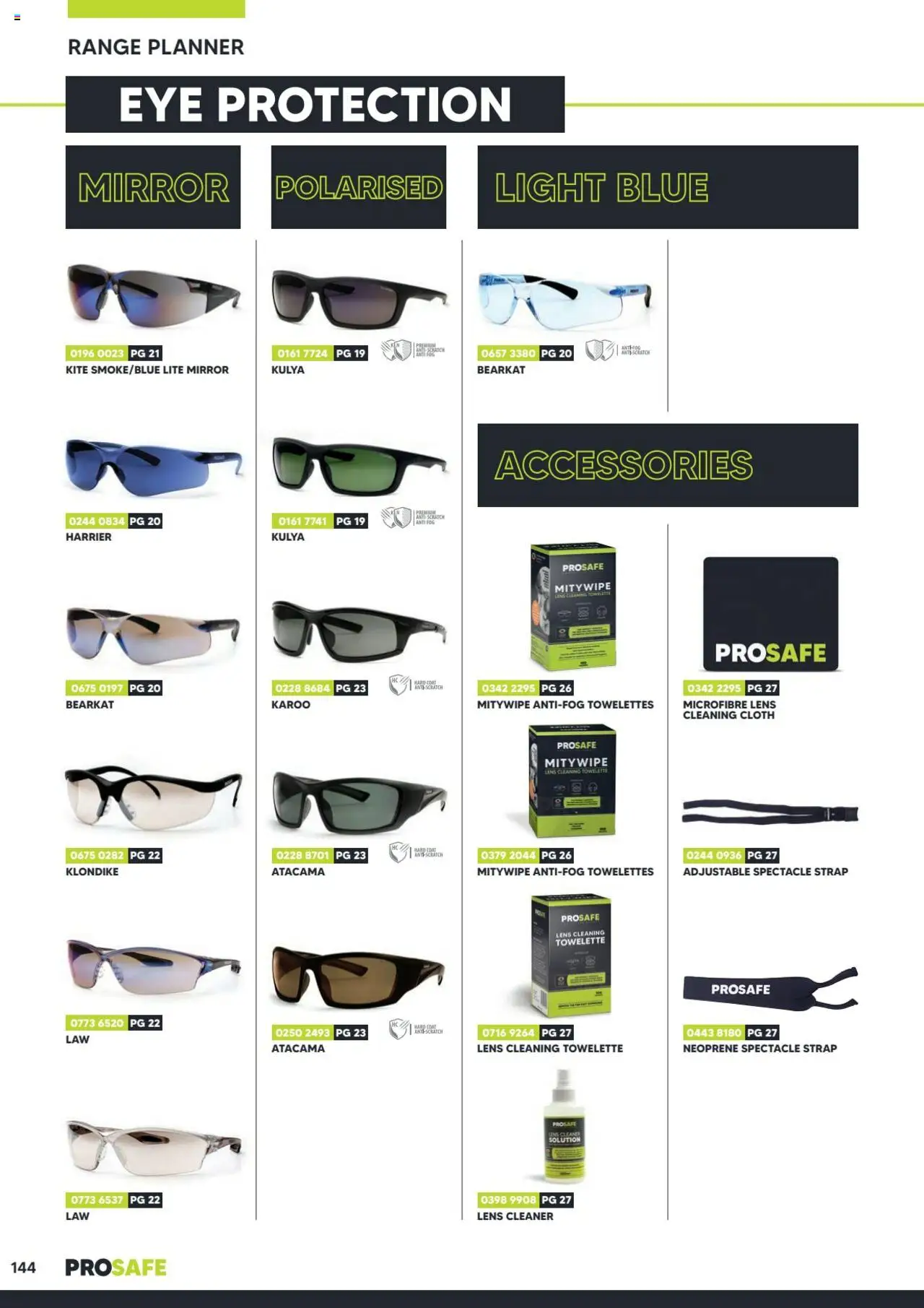Black Woods catalogue - valid from 06.10.2023 | Page: 144 | Products: Cloth, Mirror, Cleaner, Accessories