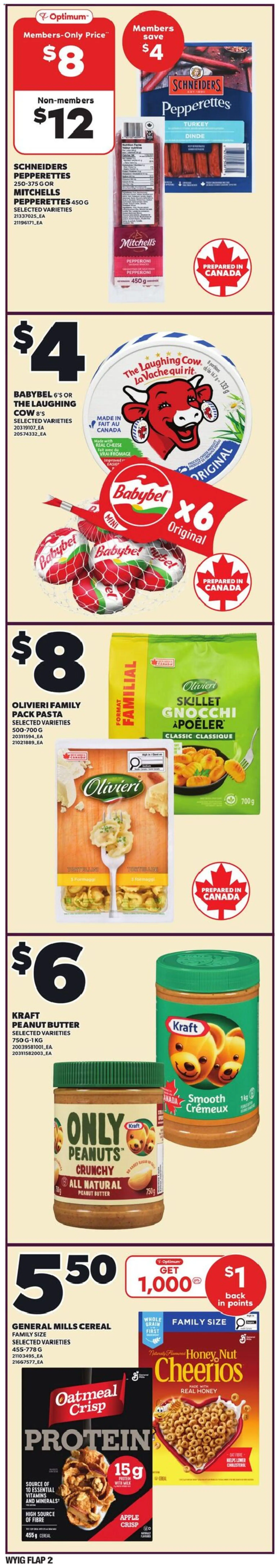 Loblaws flyer valid from 12.03.2026 | Page: 2 | Products: Turkey, Milk, Butter, Cheese