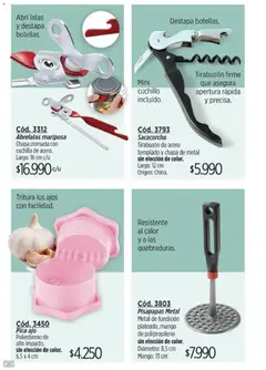 Vista previa Catálogo Amodil Campaña 3 válido desde el 01.03.2026 | Página: 120 | Productos: Chapa, Cuchillo, Ajo, Mango