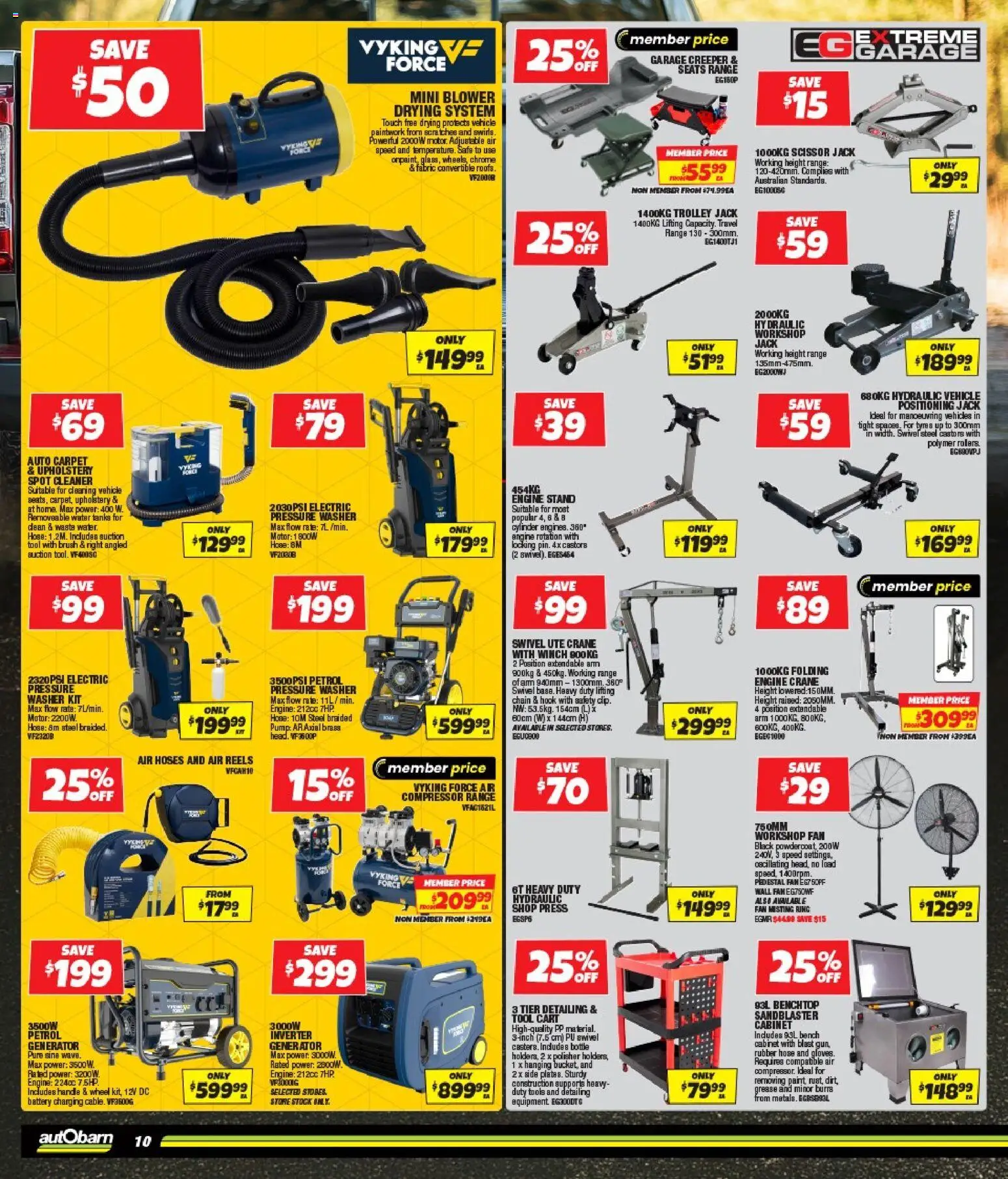 Autobarn catalogue - valid from 21.01.2026 | Page: 10 | Products: Brush, Trolley, Fan, Scissor