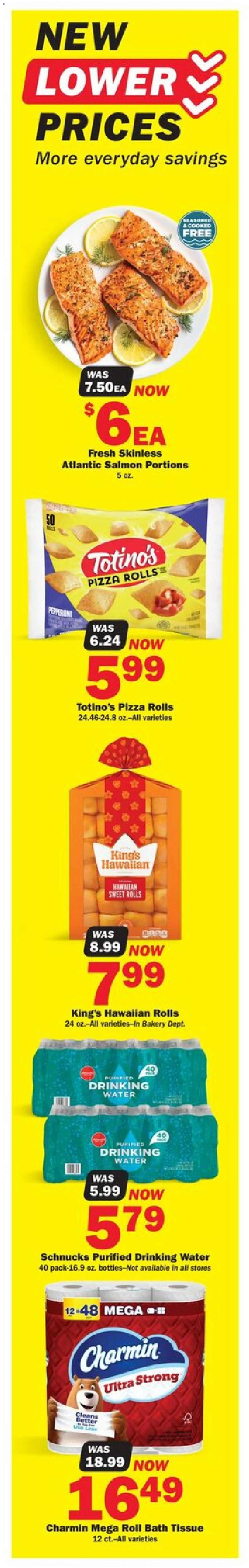Schnucks Ad - valid from 10.12.2025 | Page: 3 | Products: Bakery, Bath, Pizza, Water