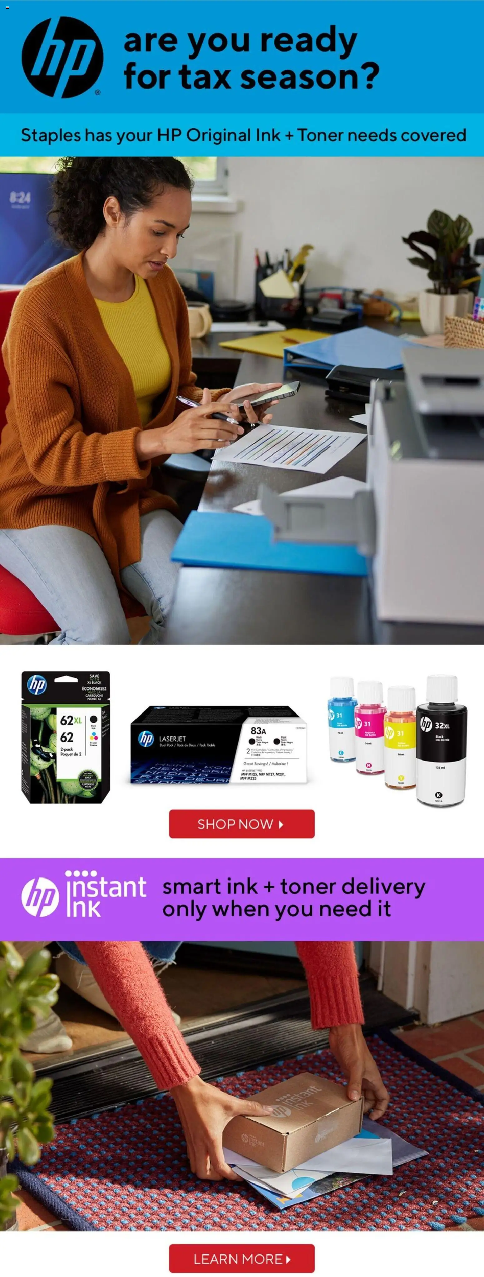 Staples flyer valid from 09.01.2026 | Page: 17 | Products: Toner