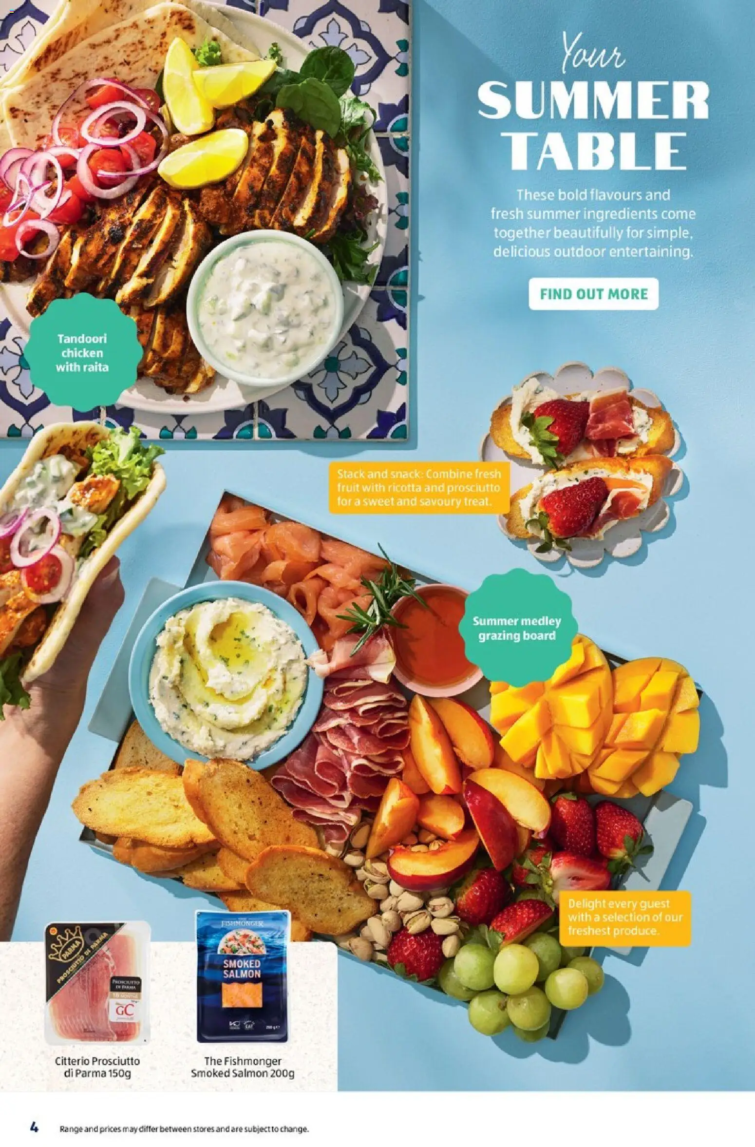 Aldi catalogue - valid from 02.12.2025 | Page: 4 | Products: Table, Chicken, Salmon