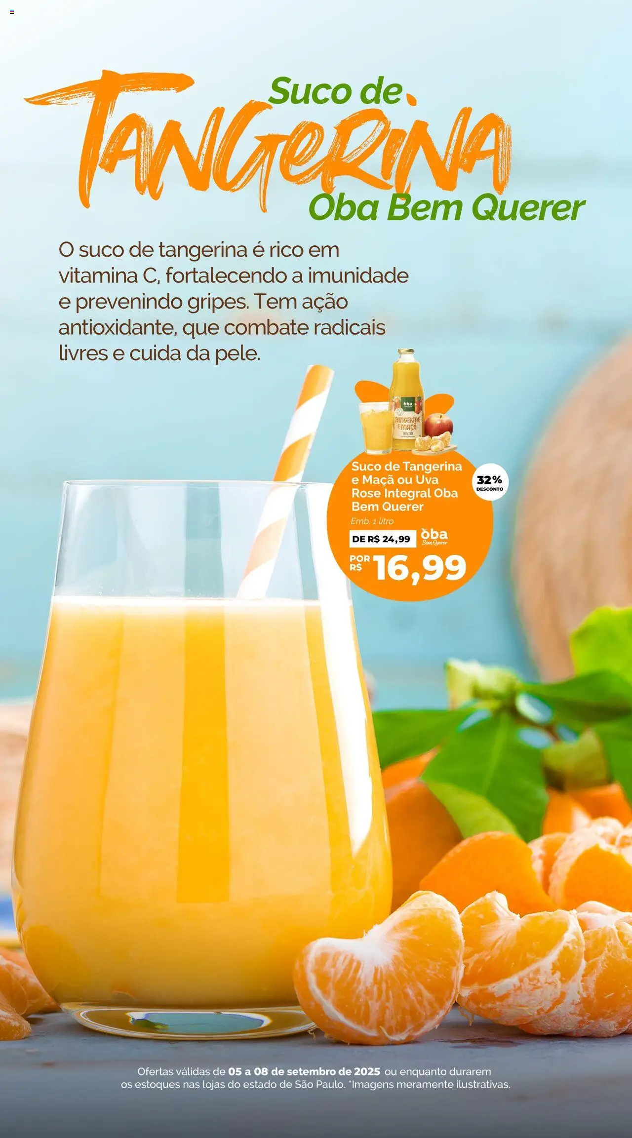 Oba Hortifruti Folheto - válido de 05.09.2025 | Página: 3 | Produtos: Suco