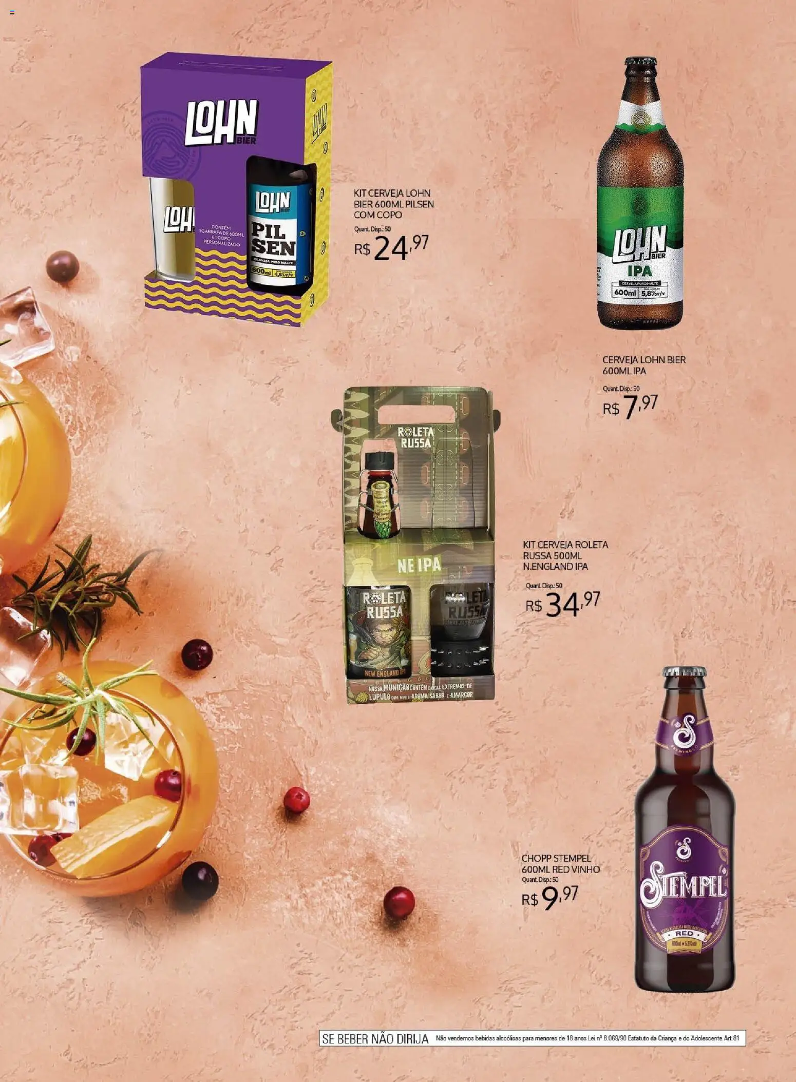 Bistek Supermercados Folheto - válido de 03.12.2025 | Página: 7 | Produtos: Vinho, Cerveja