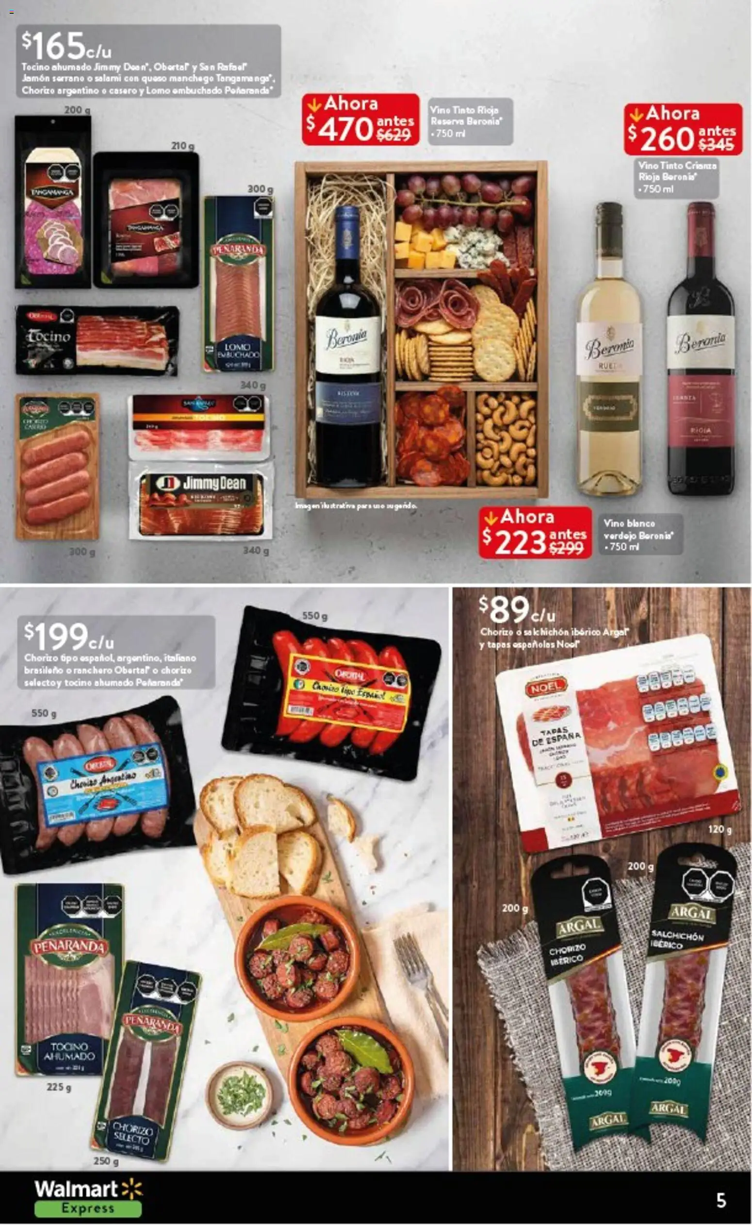 Nuevas ofertas de Walmart Express válidas en toda la República Mexicana desde el 20.11.2025. ¡Encuentra las mejores ofertas en Walmart Express folleto El lujo de compartir está en los detalles! | Página: 5